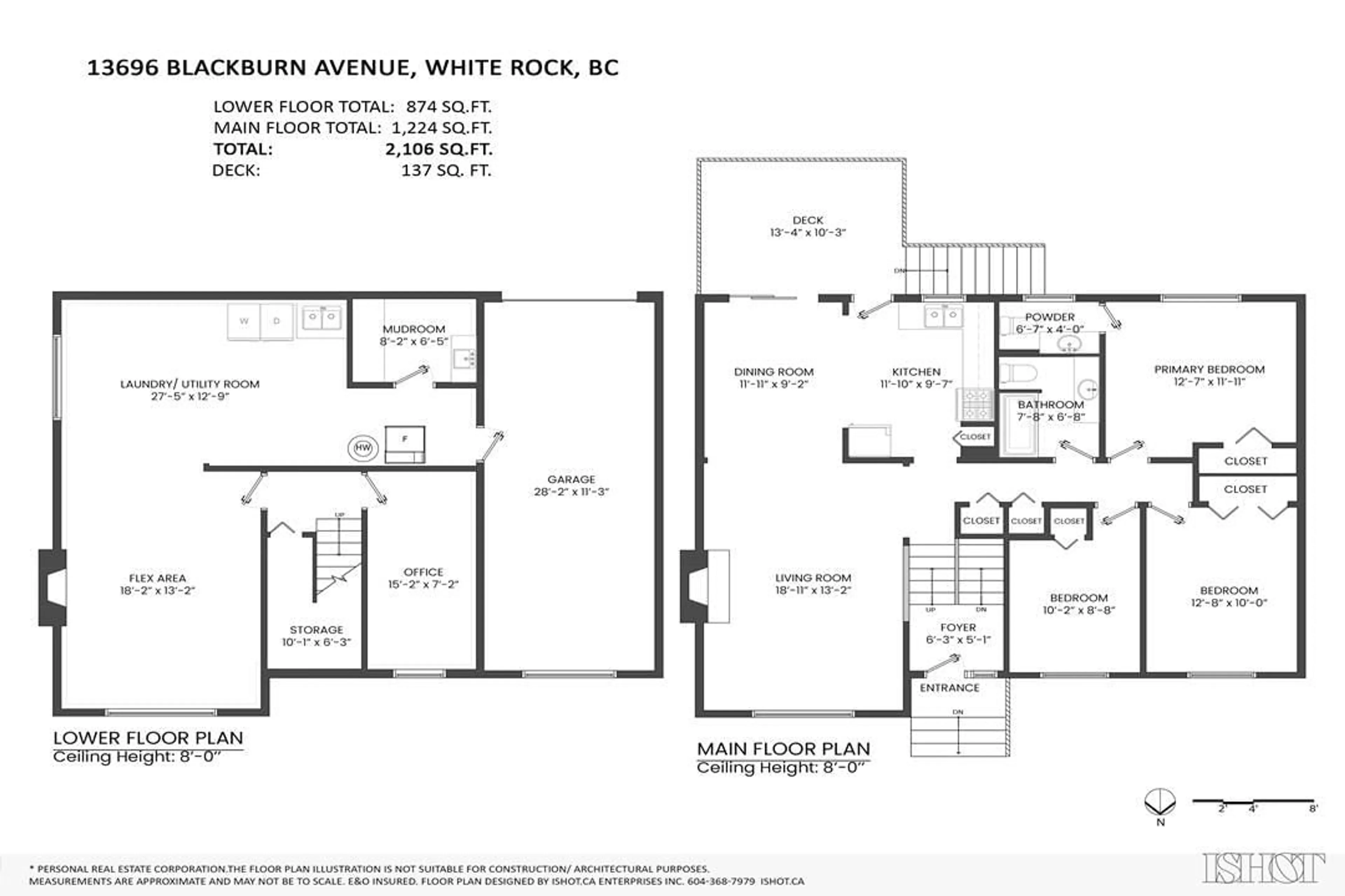 Floor plan for 13696 BLACKBURN AVENUE, White Rock British Columbia V4B2Y8