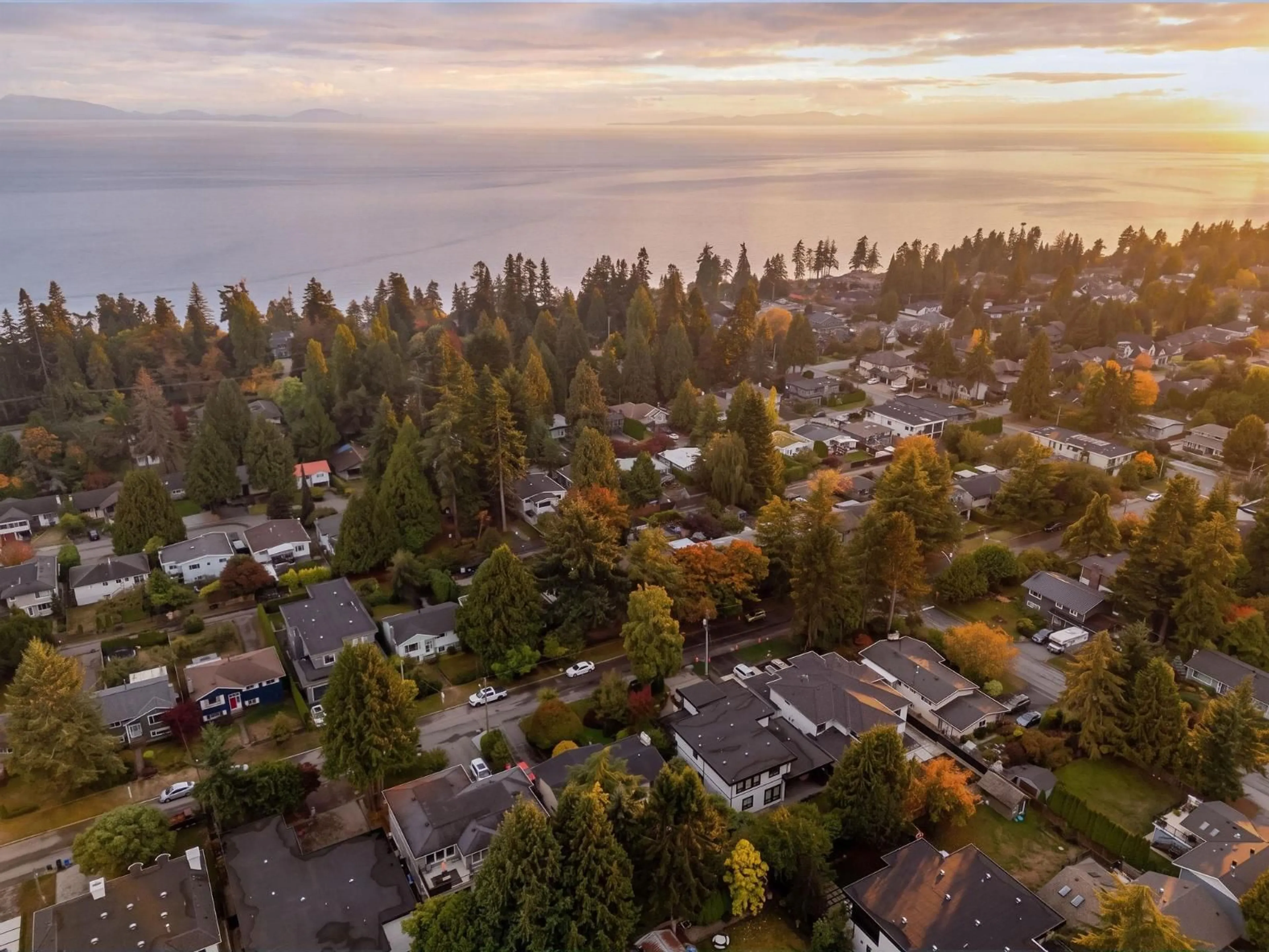 A pic from outside/outdoor area/front of a property/back of a property/a pic from drone, water/lake/river/ocean view for 13696 BLACKBURN AVENUE, White Rock British Columbia V4B2Y8