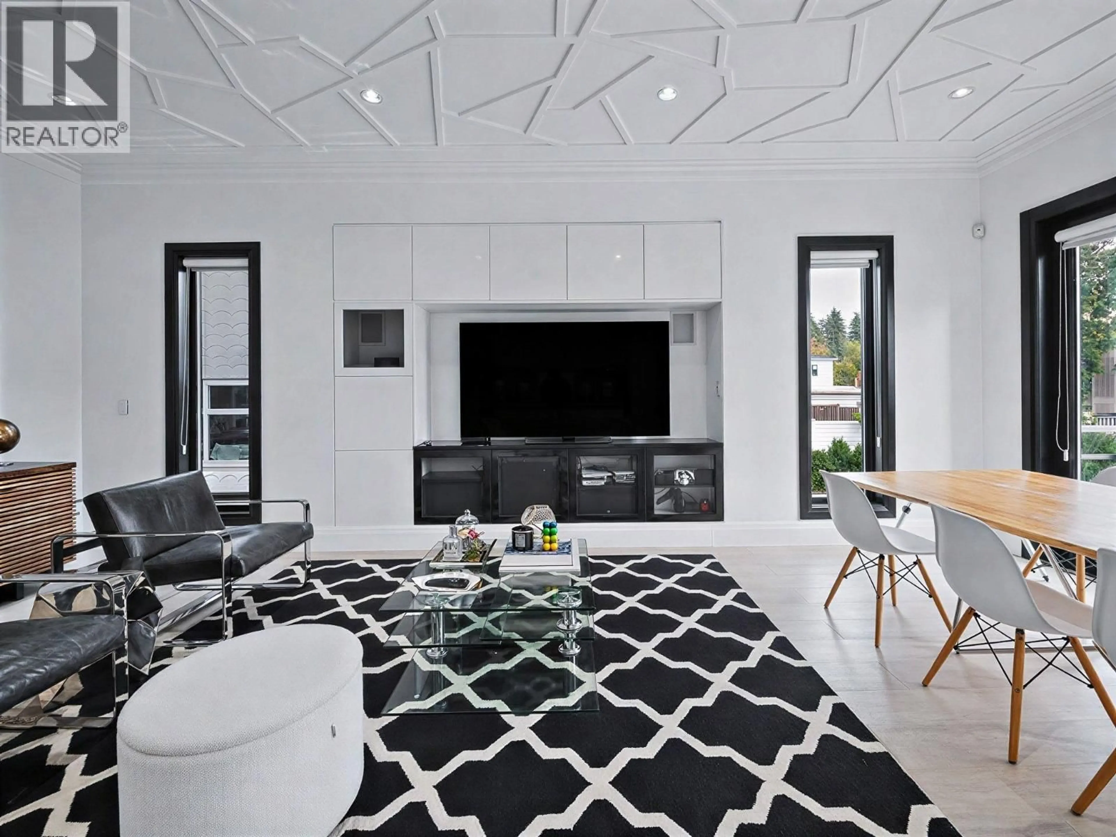 Living room with furniture, ceramic/tile floor for 3626 48TH AVENUE, Vancouver British Columbia V5S1H9