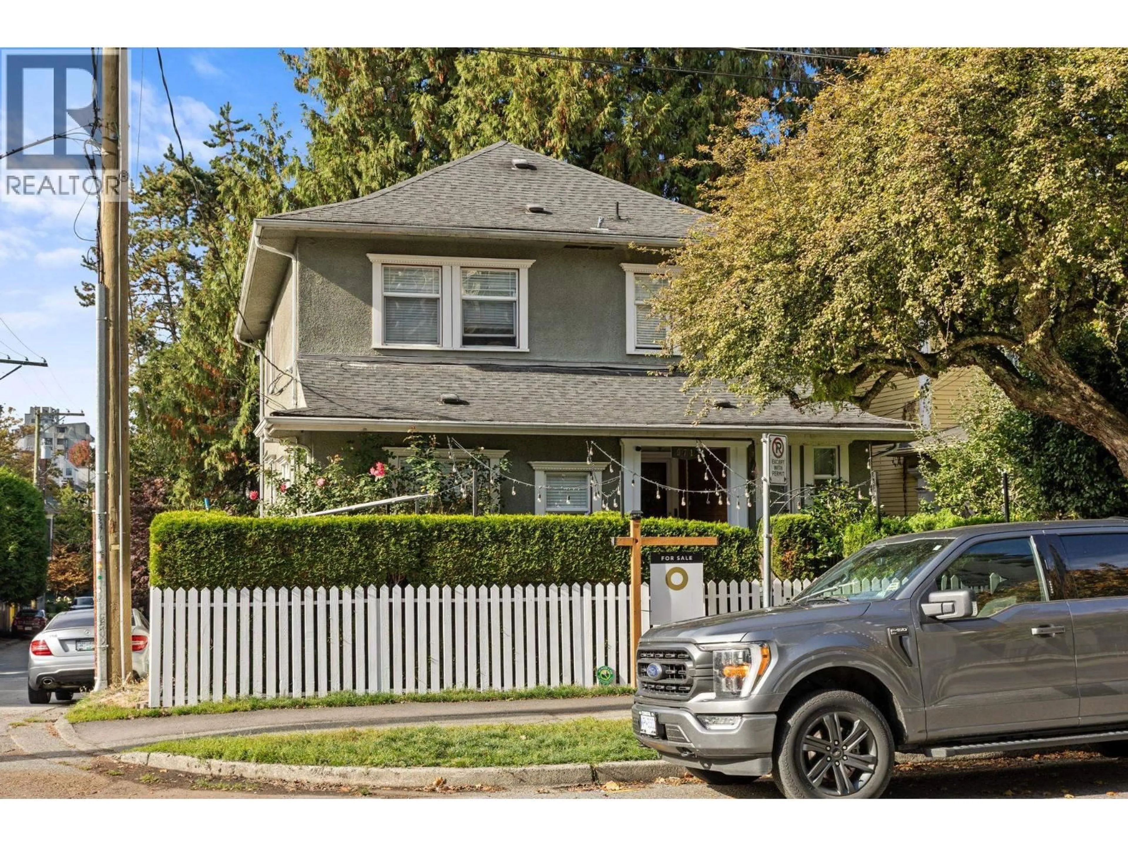 Home with vinyl exterior material, street for 971 NICOLA STREET, Vancouver British Columbia V6G2C7