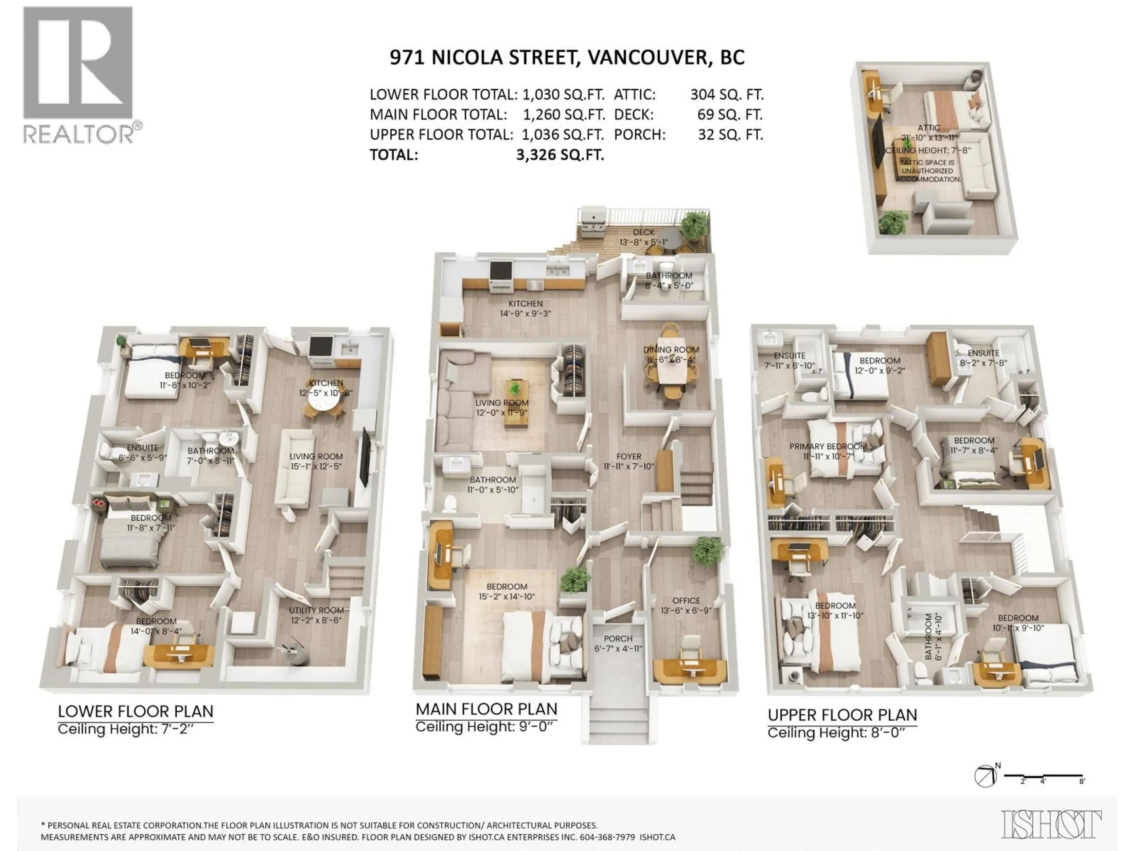 Floor plan for 971 NICOLA STREET, Vancouver British Columbia V6G2C7