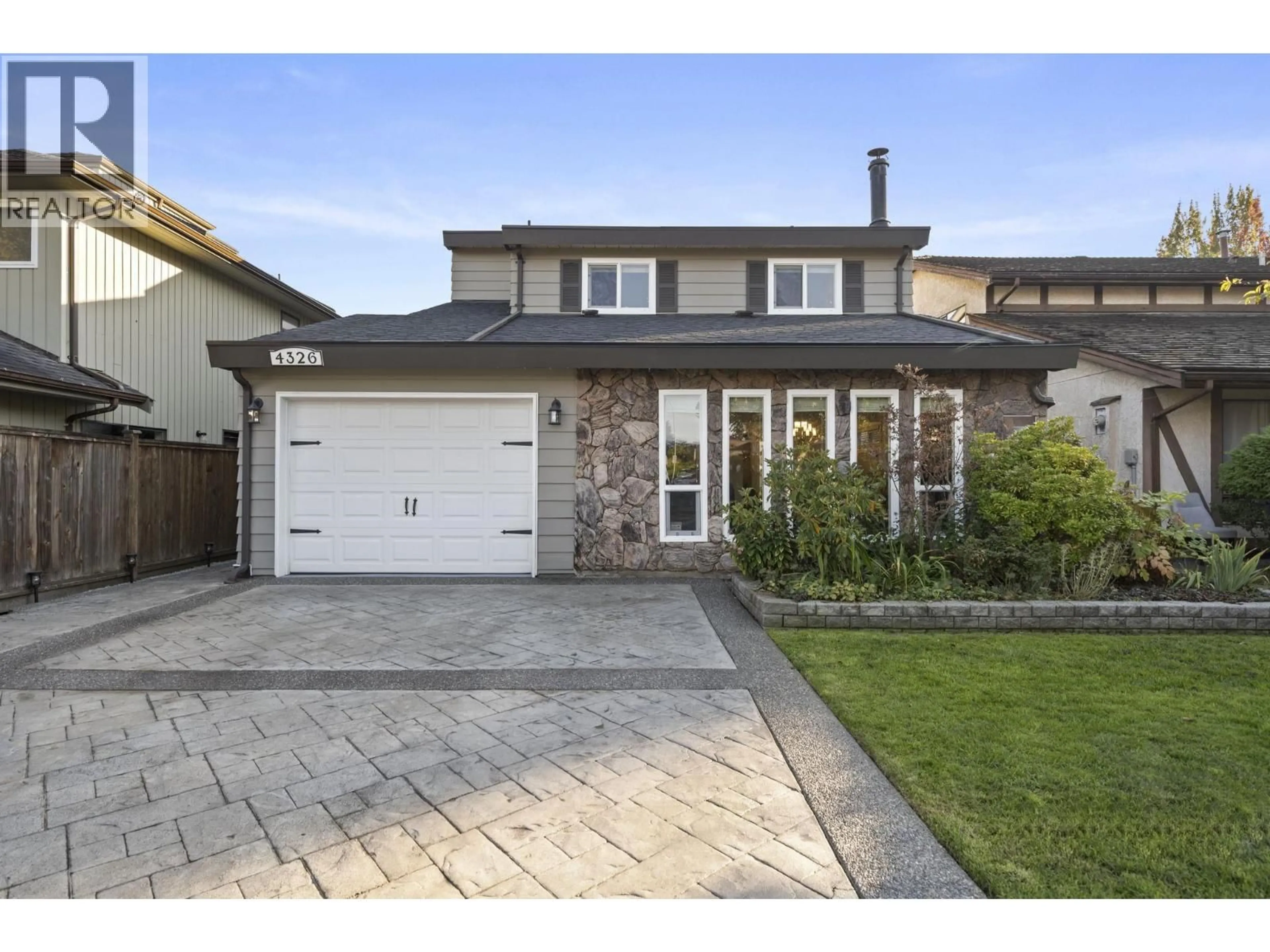 Home with brick exterior material, street for 4326 BONAVISTA DRIVE, Richmond British Columbia V7E5E5