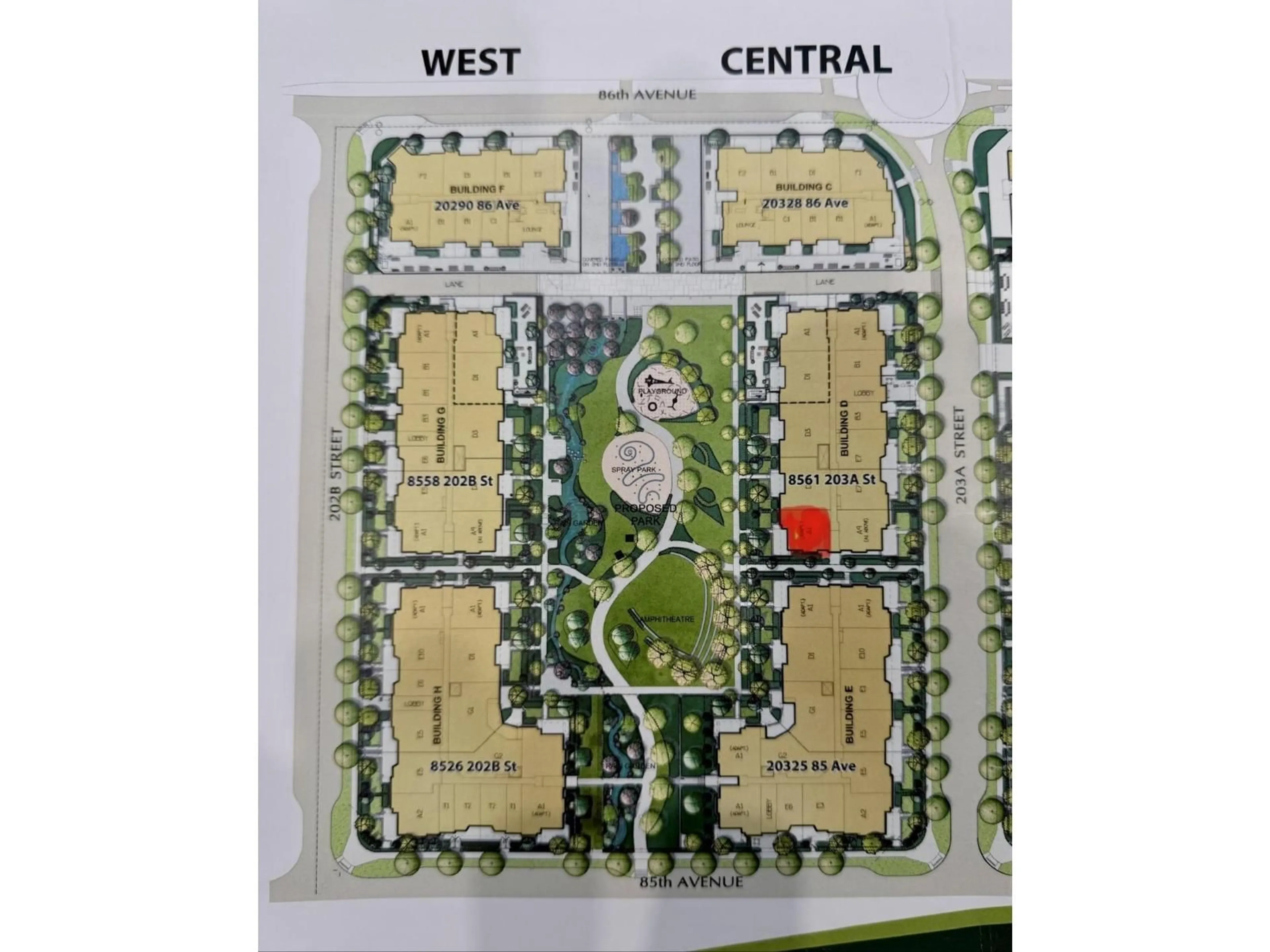 Floor plan for 405 - 8561 203A STREET, Langley British Columbia V2Y3L7