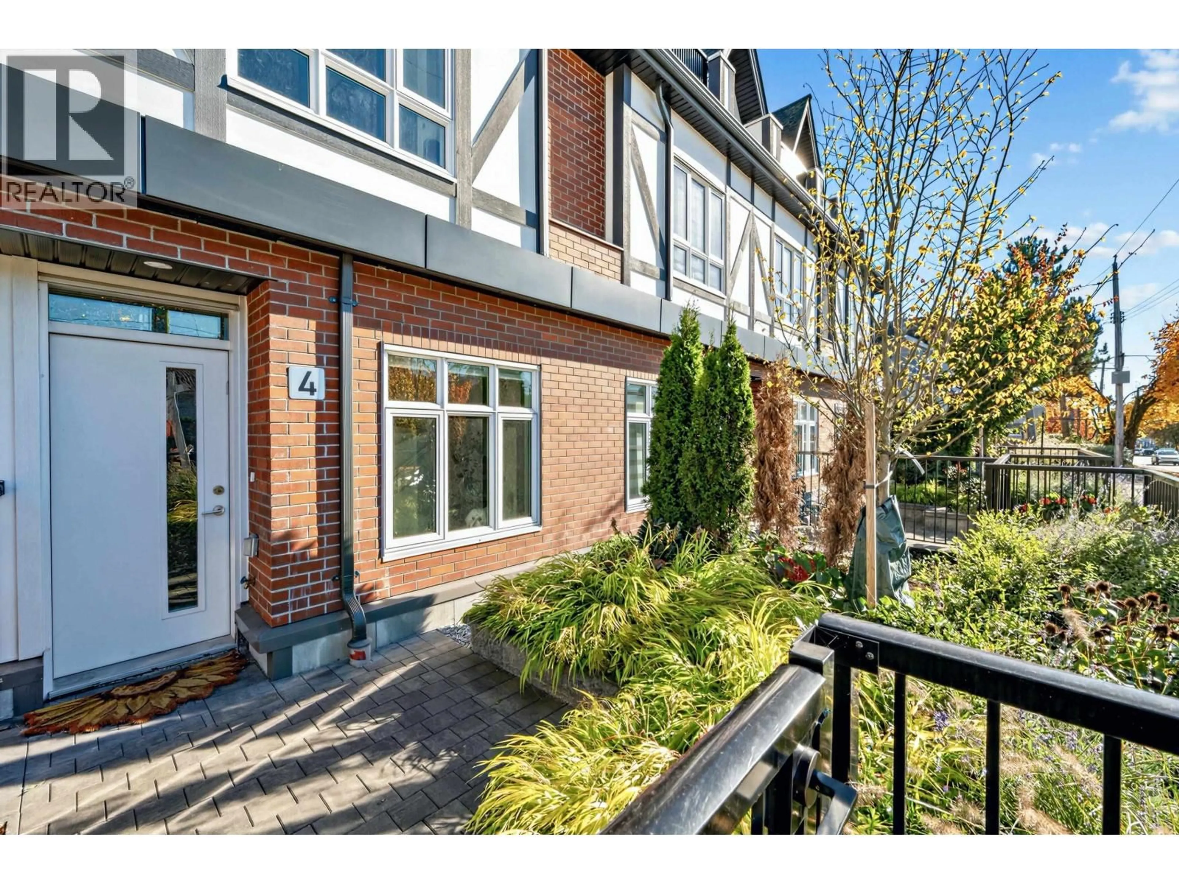 Home with brick exterior material, street for 4 - 6988 GRIFFITHS AVENUE, Burnaby British Columbia V5E0C7