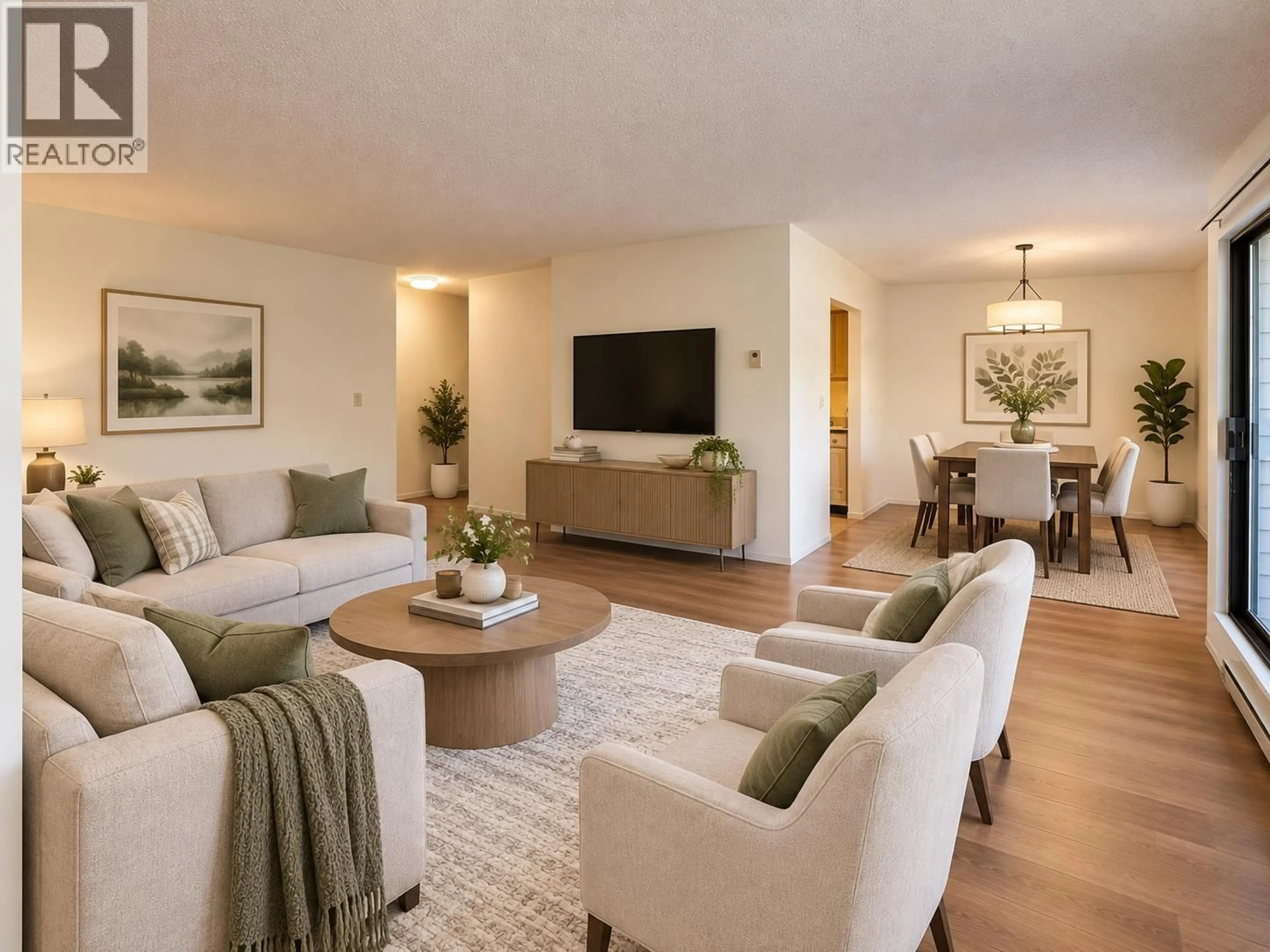 Living room with furniture, unknown for 216 - 8400 ACKROYD ROAD, Richmond British Columbia V6X3E8