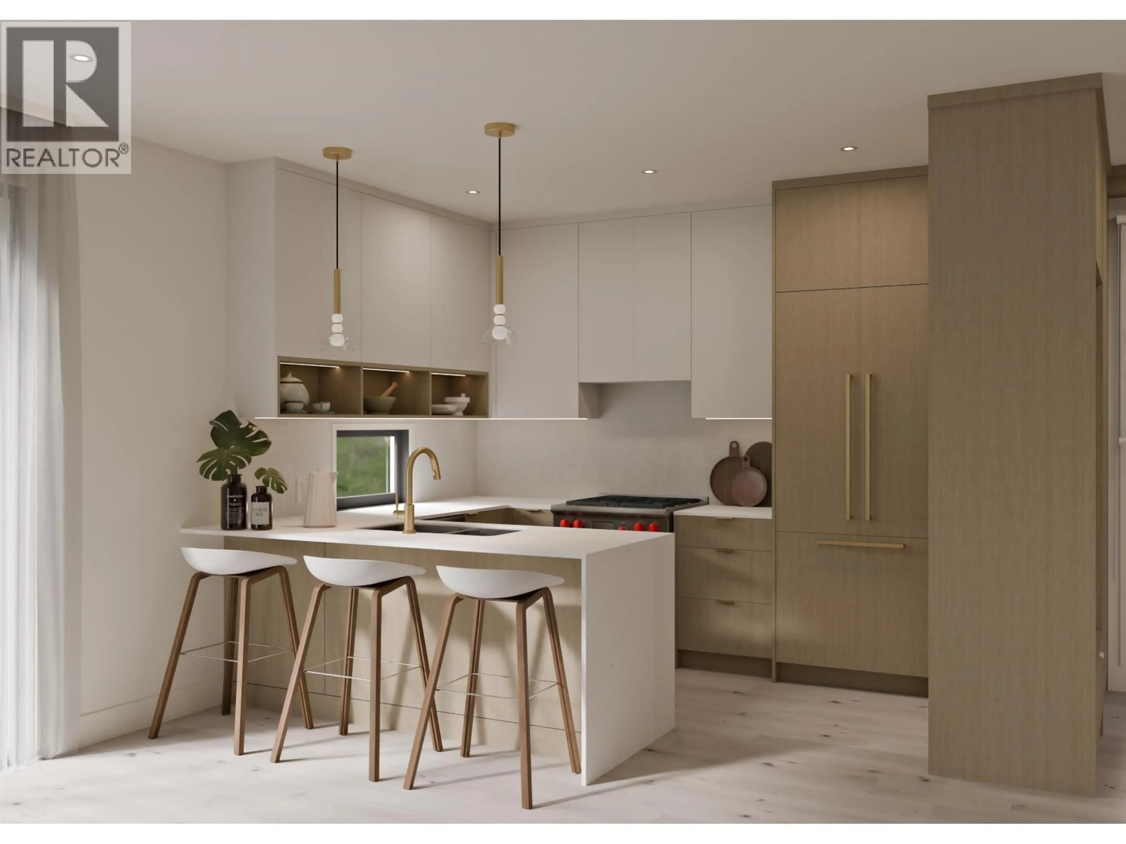 Contemporary kitchen, ceramic/tile floor for 2 - 478 21ST AVENUE, Vancouver British Columbia V5Y2E7