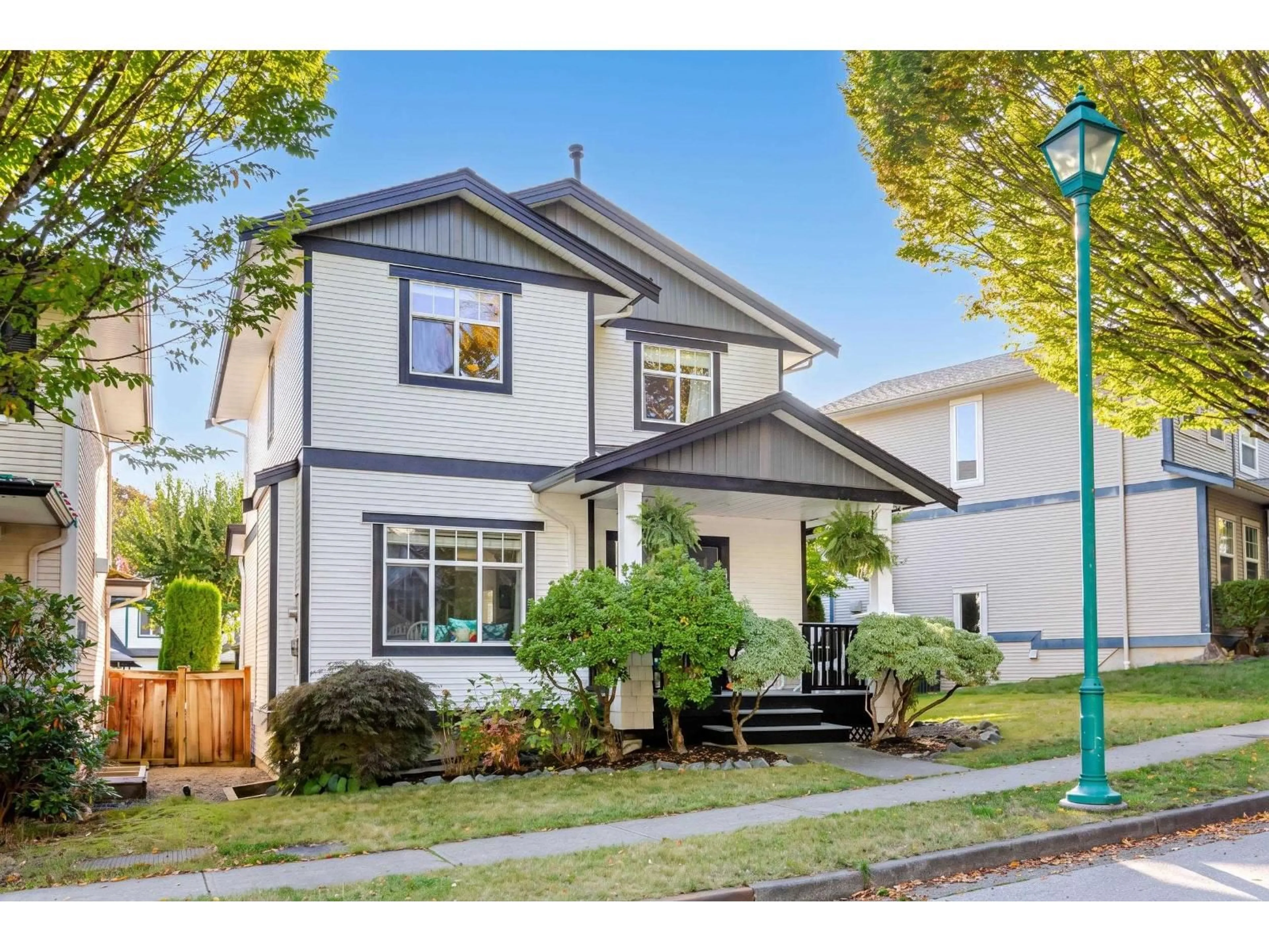 Home with vinyl exterior material, street for 4373 ATWOOD CRESCENT, Abbotsford British Columbia V3G2Y7