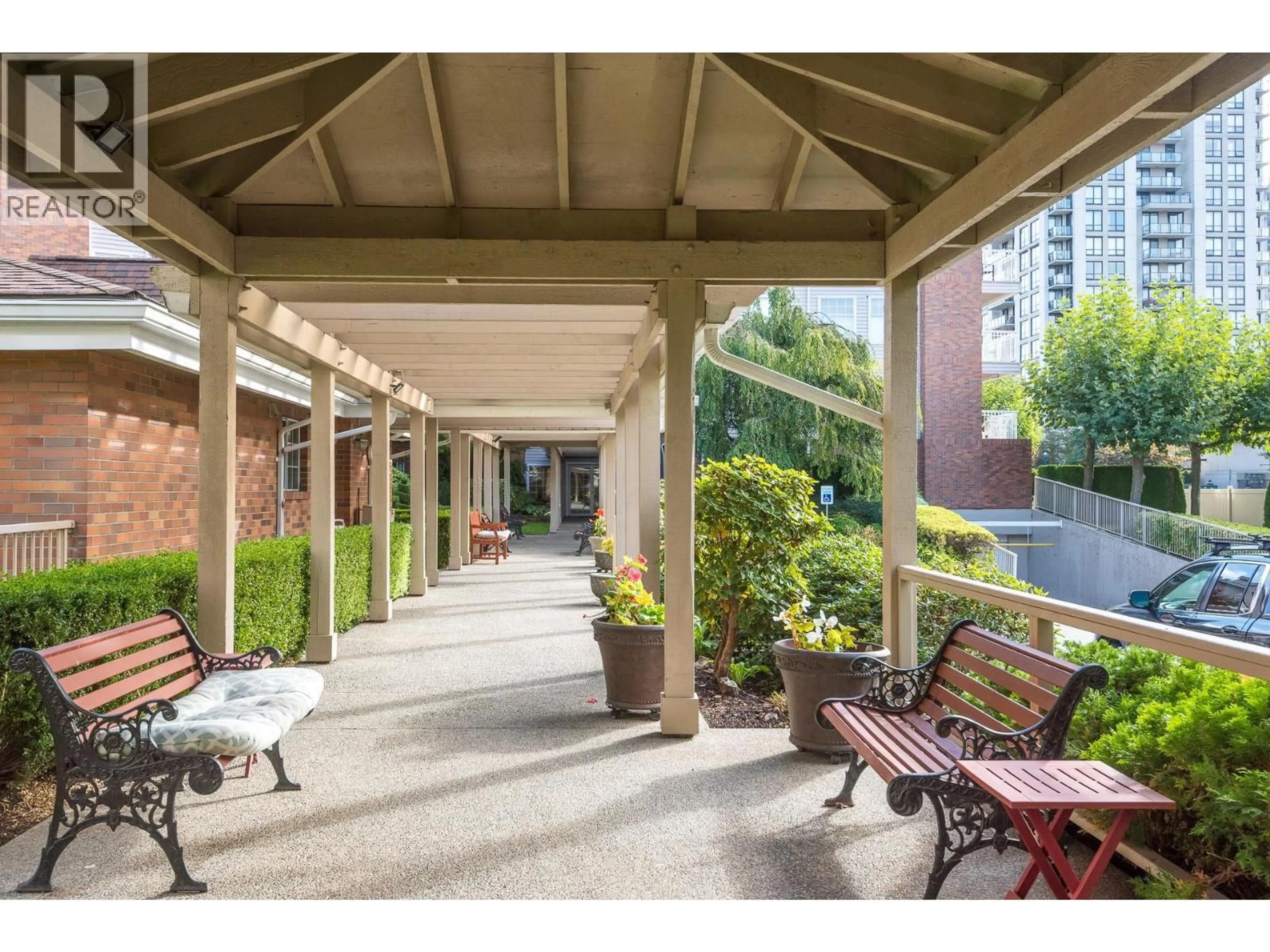 Patio, street for 303 - 2963 BURLINGTON DRIVE, Coquitlam British Columbia V3B6X1