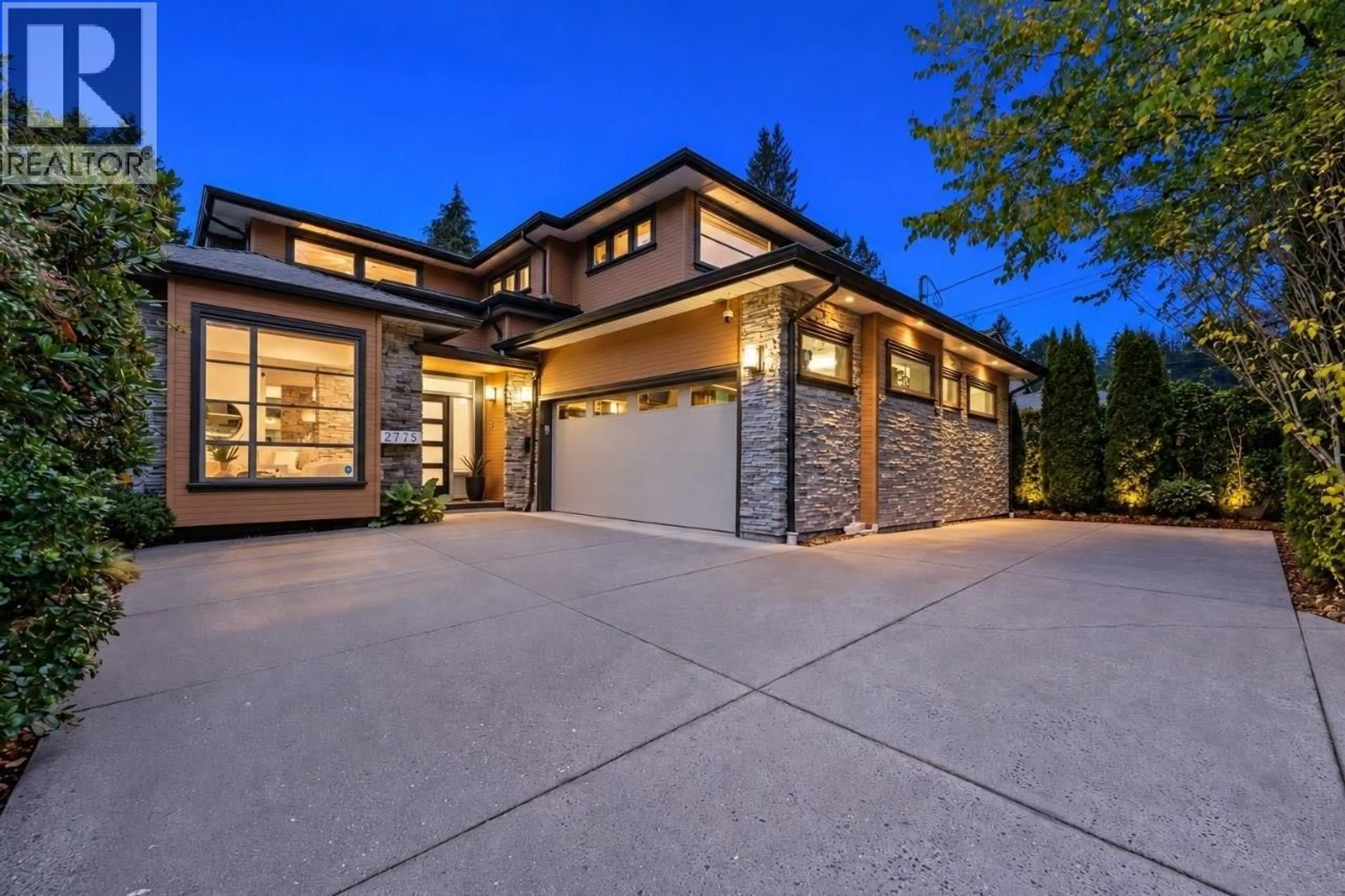 Home with brick exterior material, street for 2775 LYNDENE ROAD, North Vancouver British Columbia V7R1E2