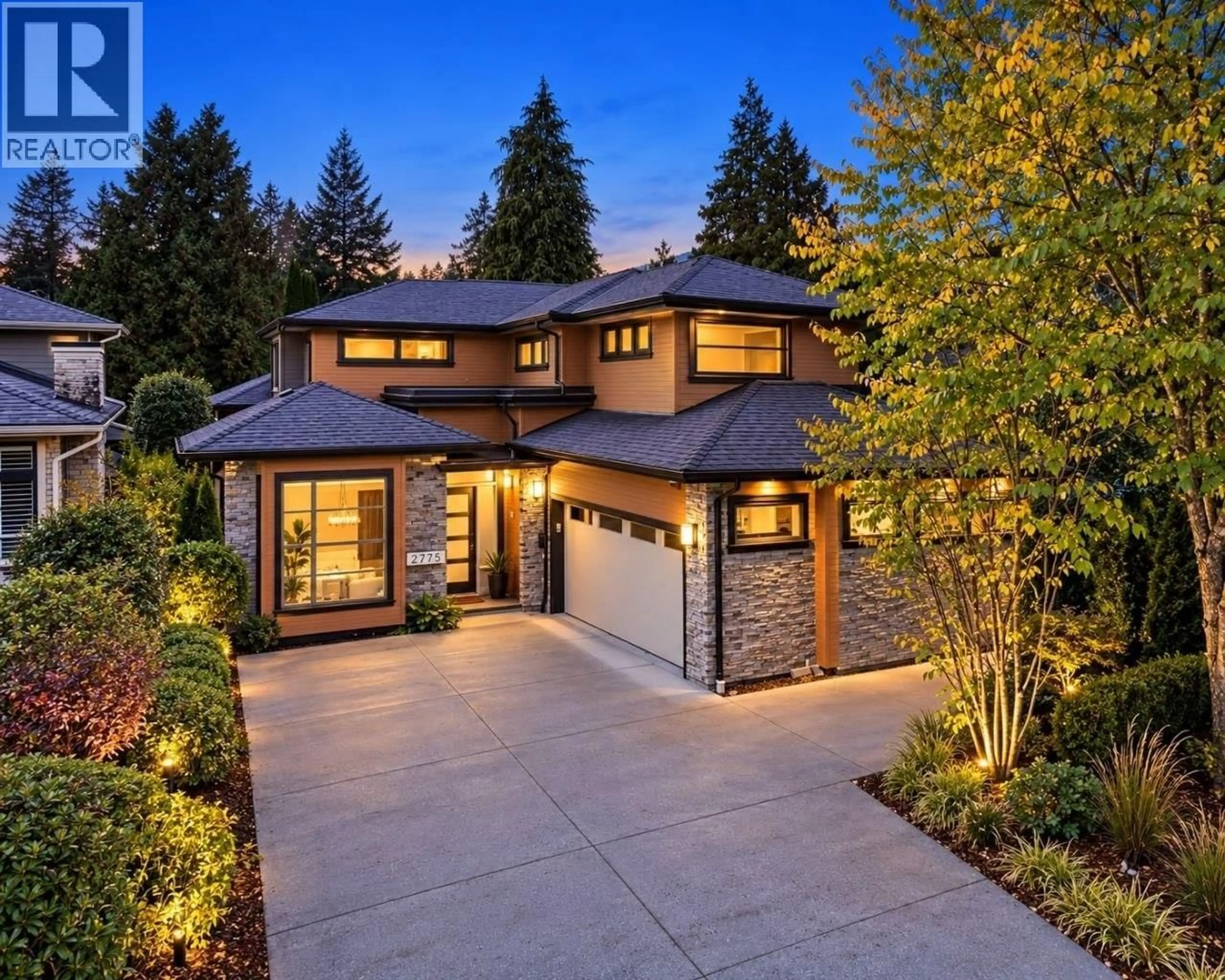 Home with brick exterior material, street for 2775 LYNDENE ROAD, North Vancouver British Columbia V7R1E2