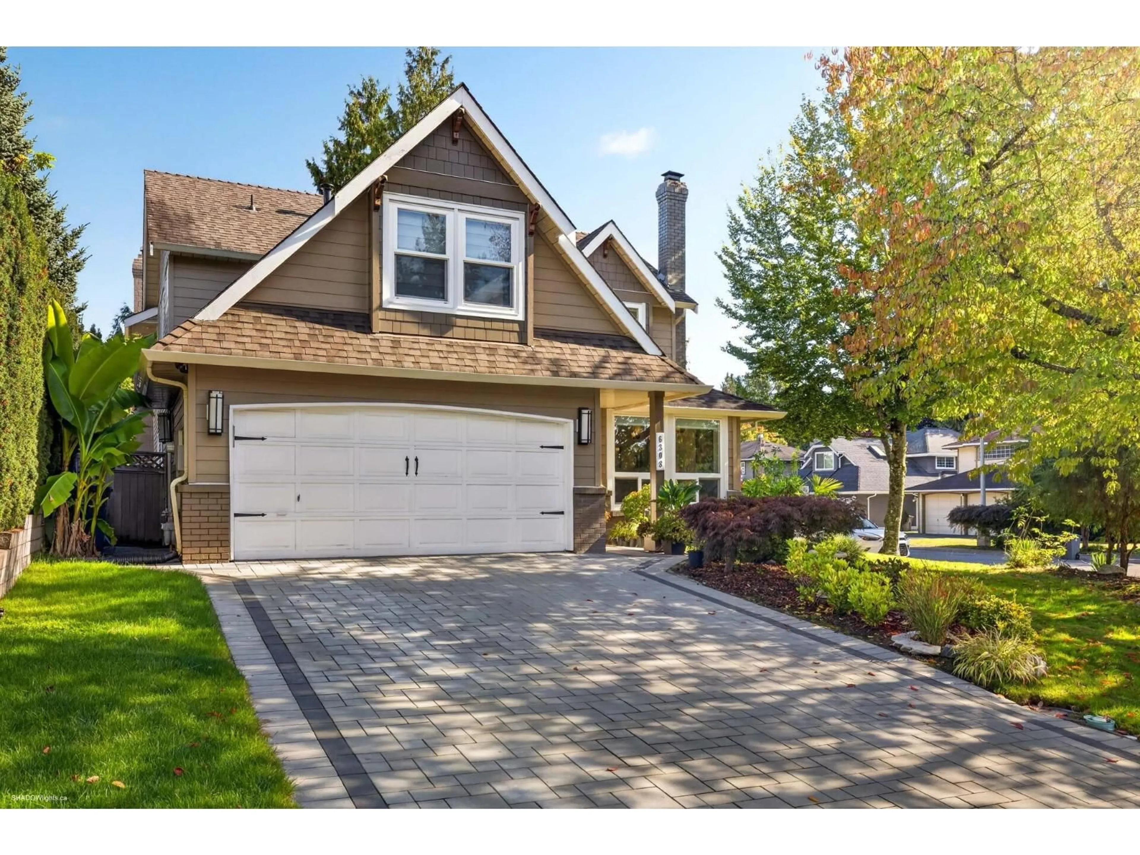 Home with vinyl exterior material, street for 6308 122A STREET, Surrey British Columbia V3X3G6