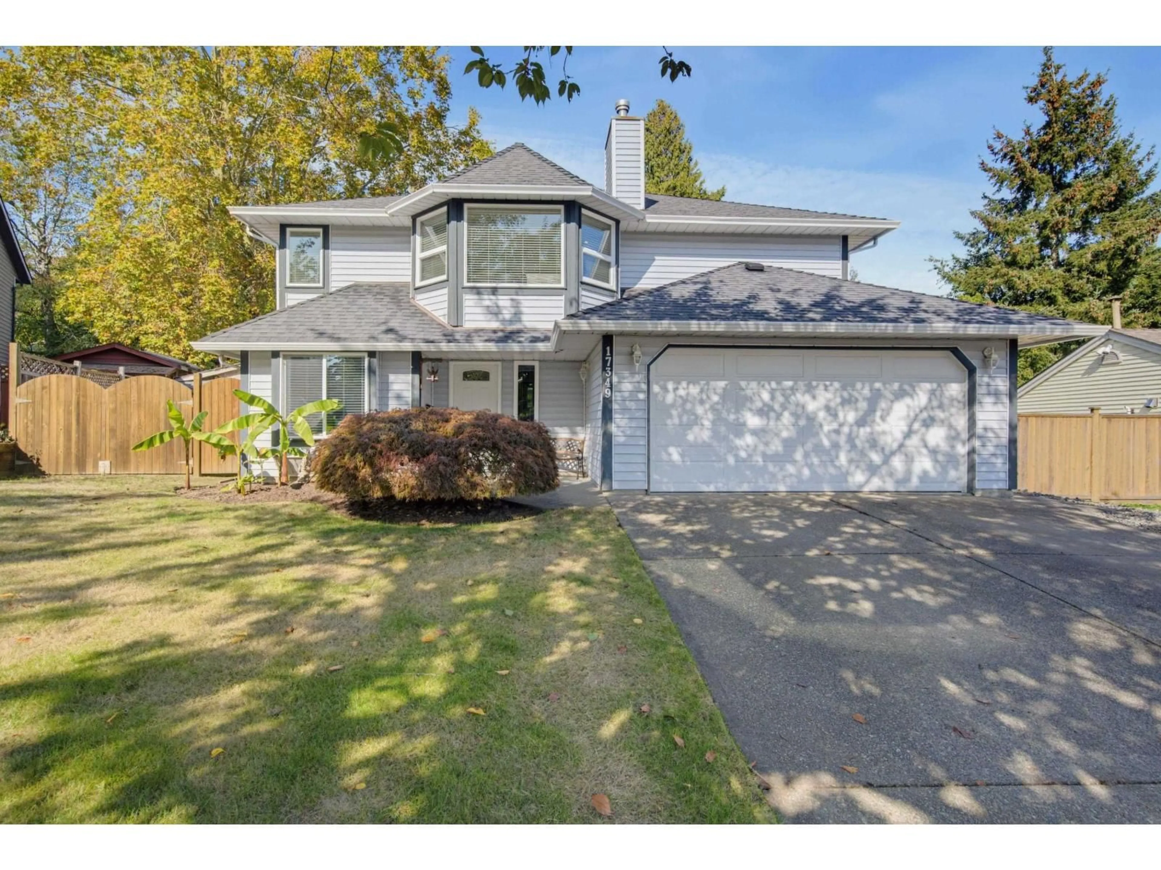 Home with vinyl exterior material, street for 17349 60A AVENUE, Surrey British Columbia V3S6X9