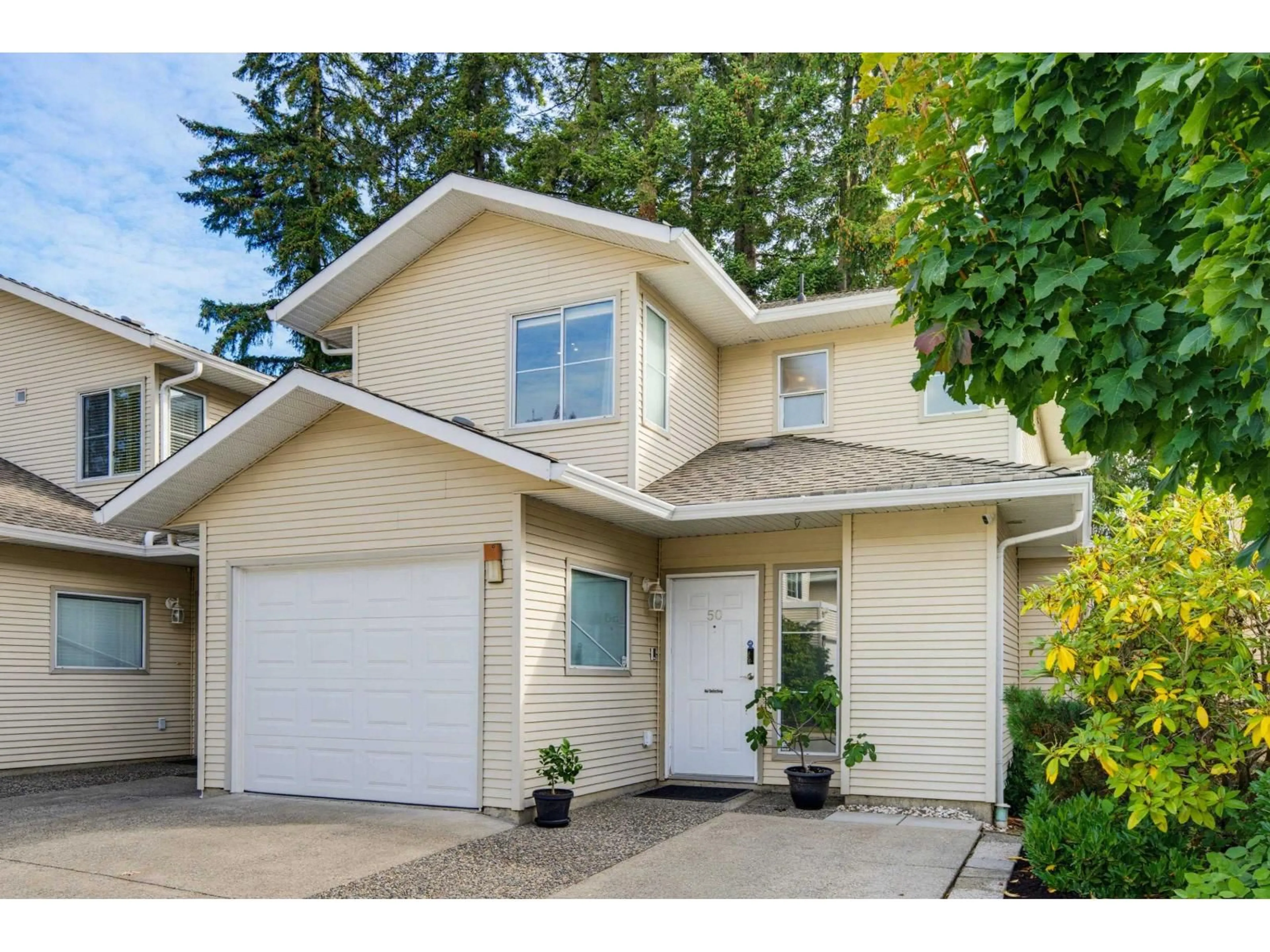 Home with vinyl exterior material, street for 50 - 16016 82 AVENUE, Surrey British Columbia V4N0N7