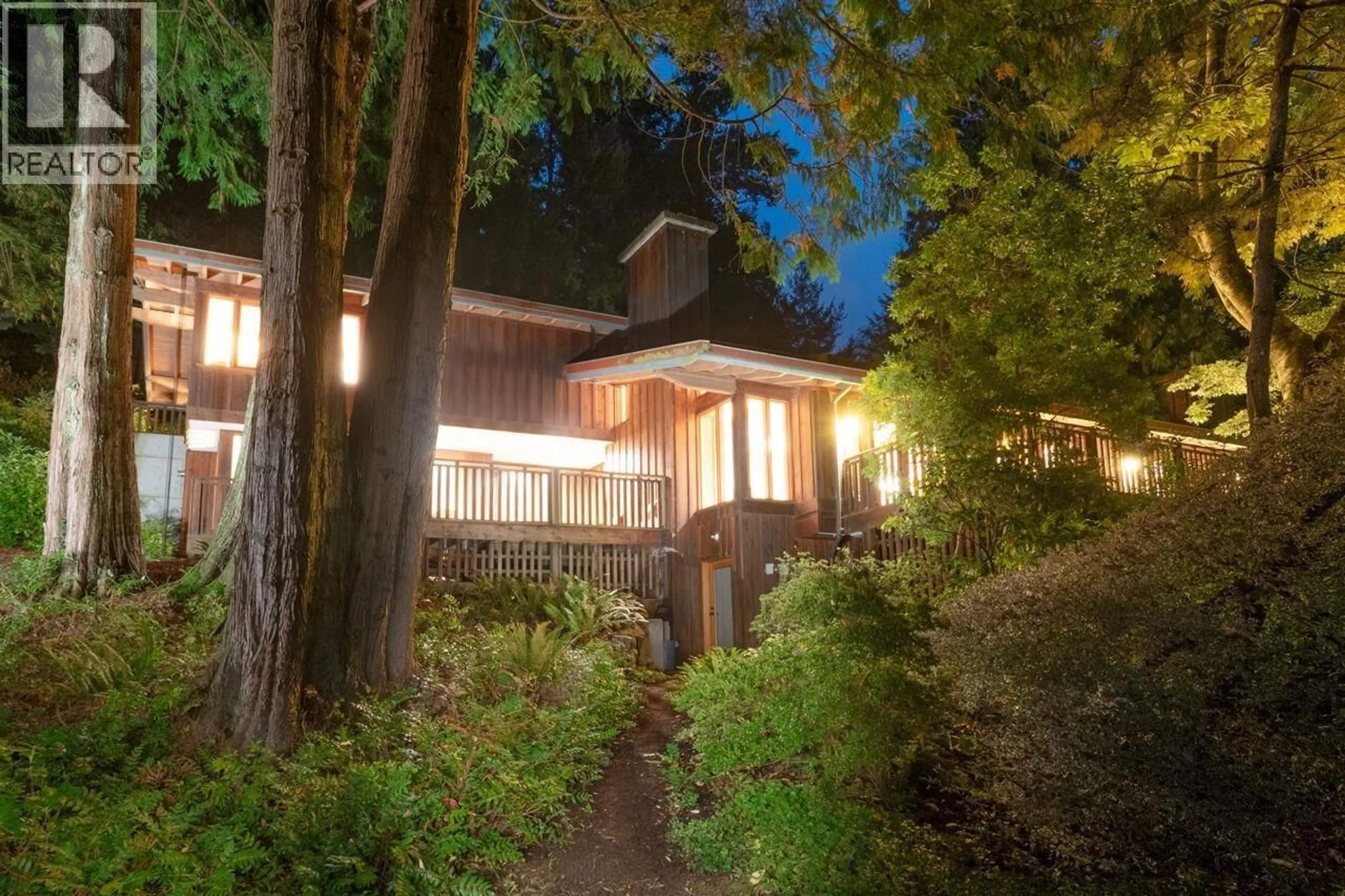 Patio, forest/trees view for 608 MAGEE ROAD, Bowen Island British Columbia V0N1G2