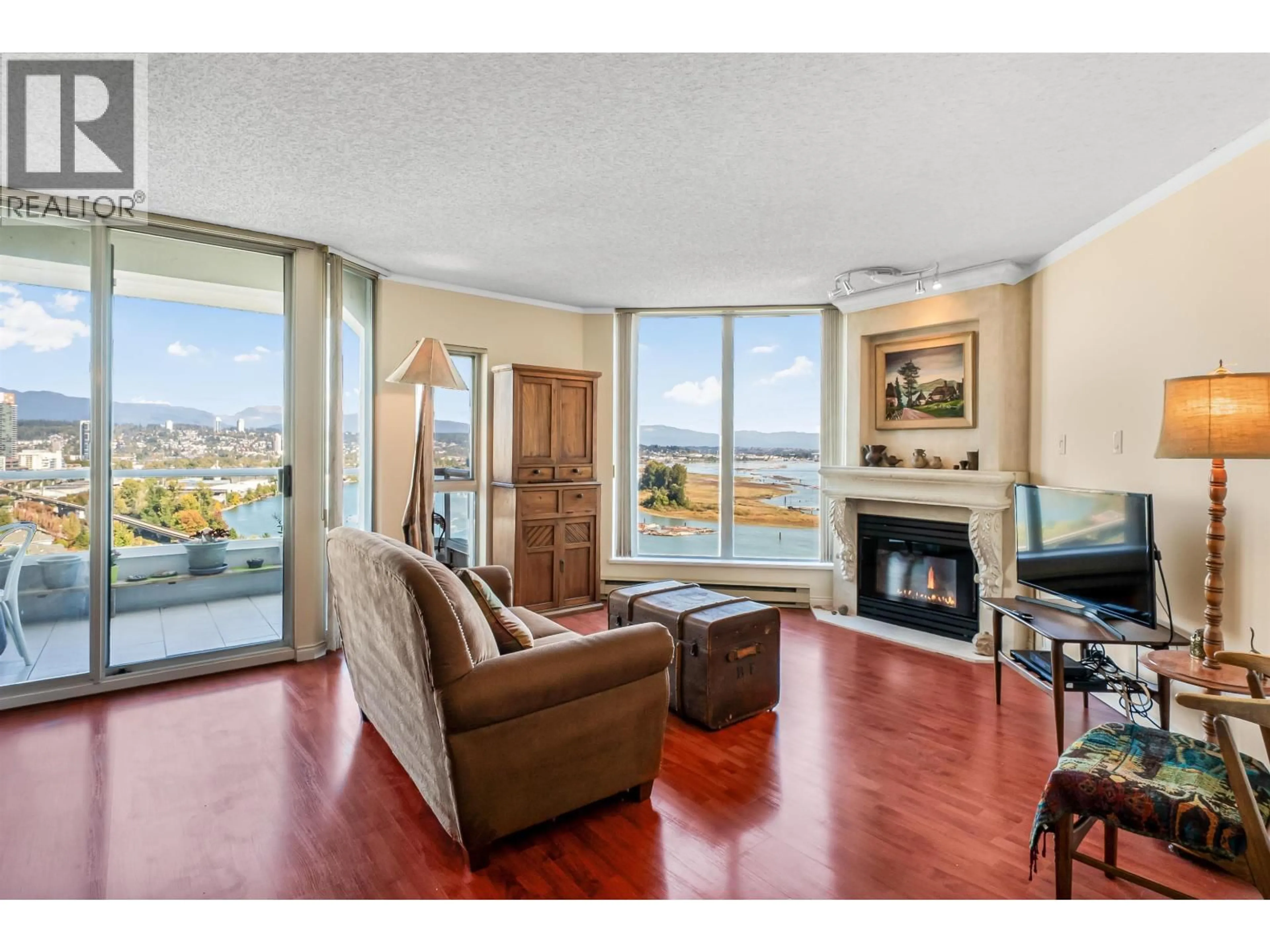 Living room with furniture, unknown for 1603 - 69 JAMIESON COURT, New Westminster British Columbia V3L5R3