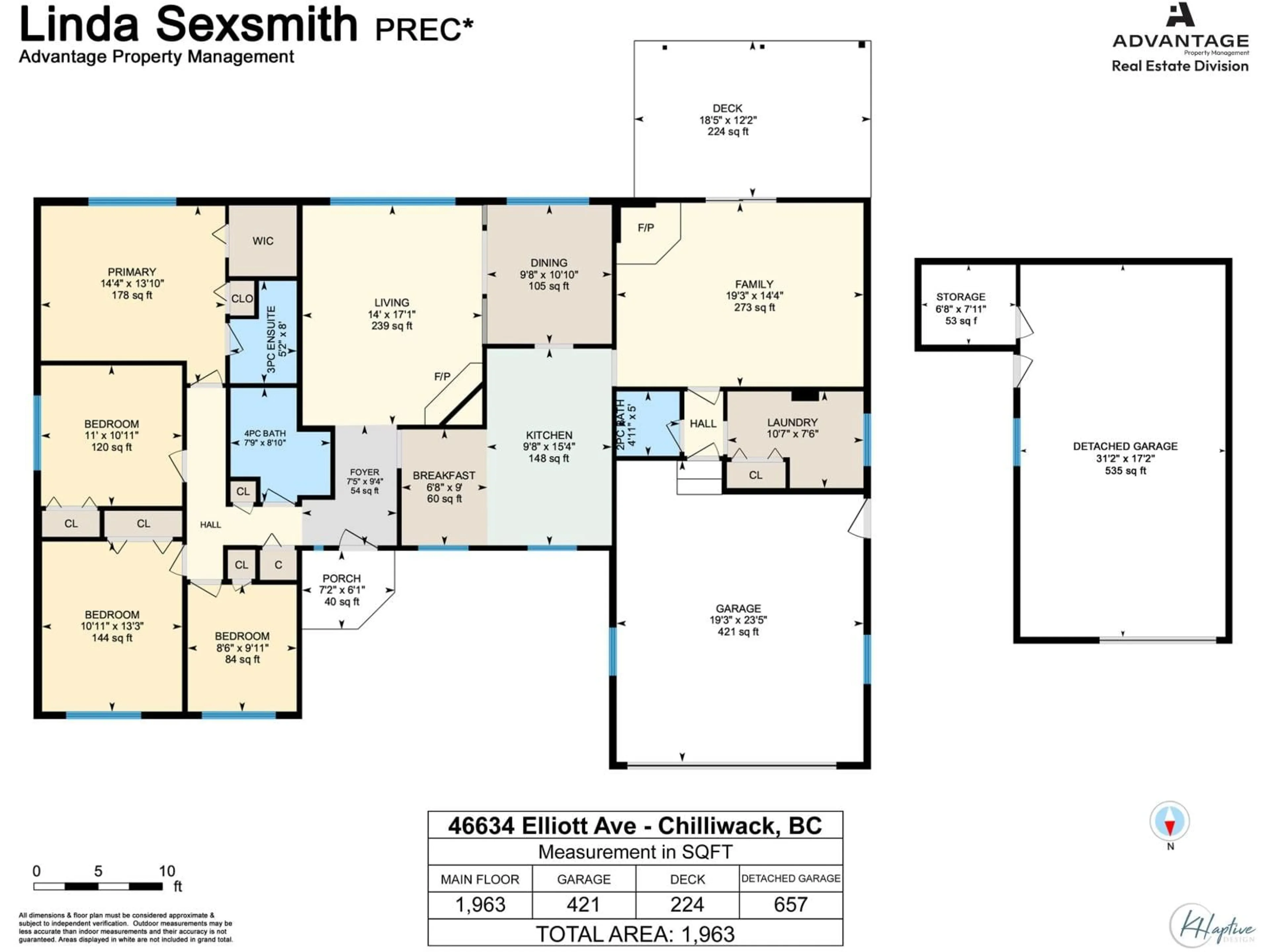 Floor plan for 46634 ELLIOTT AVENUE, Chilliwack British Columbia V2P7S7