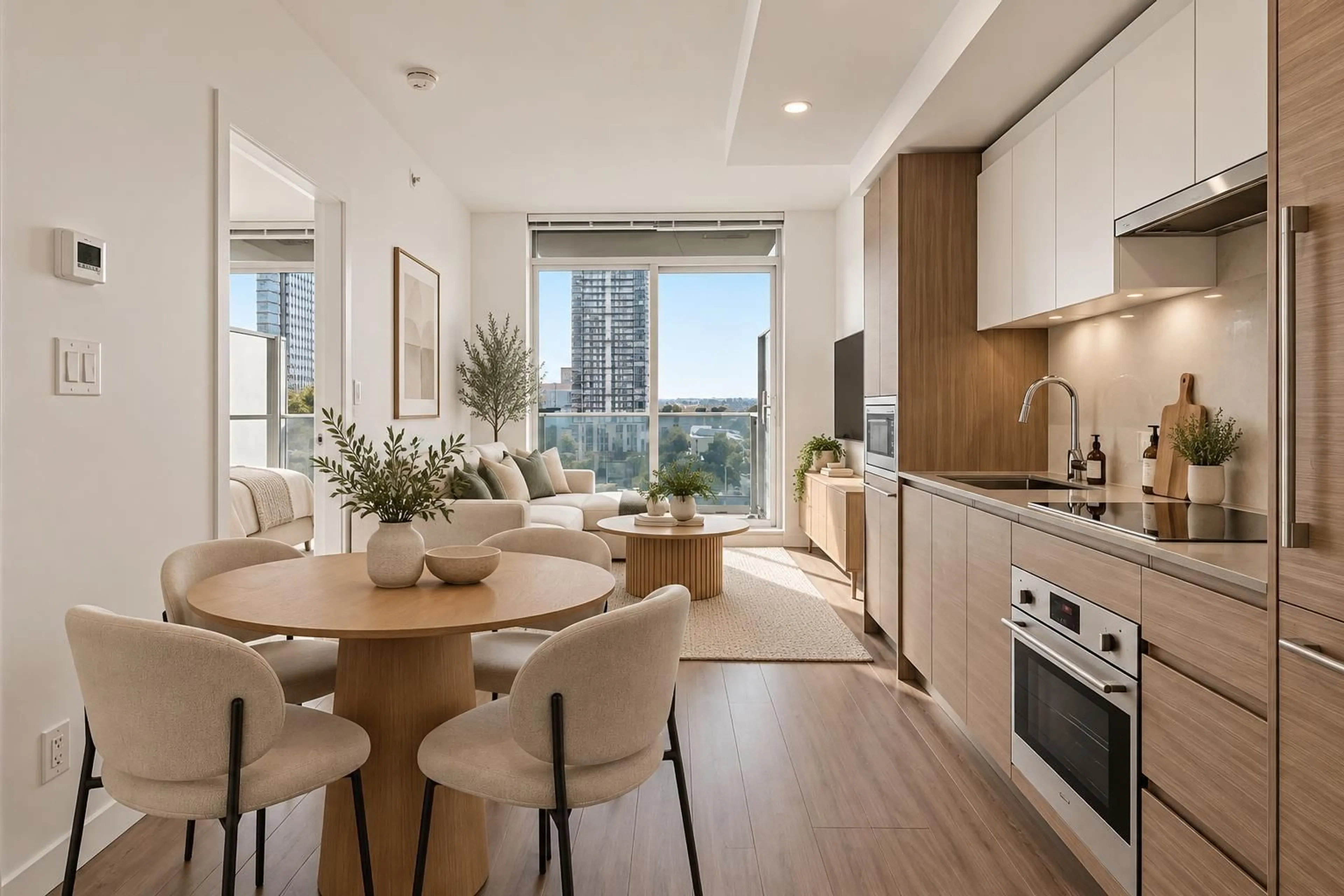 Open concept kitchen, unknown for 701 - 13615 FRASER HIGHWAY, Surrey British Columbia V3T0P7
