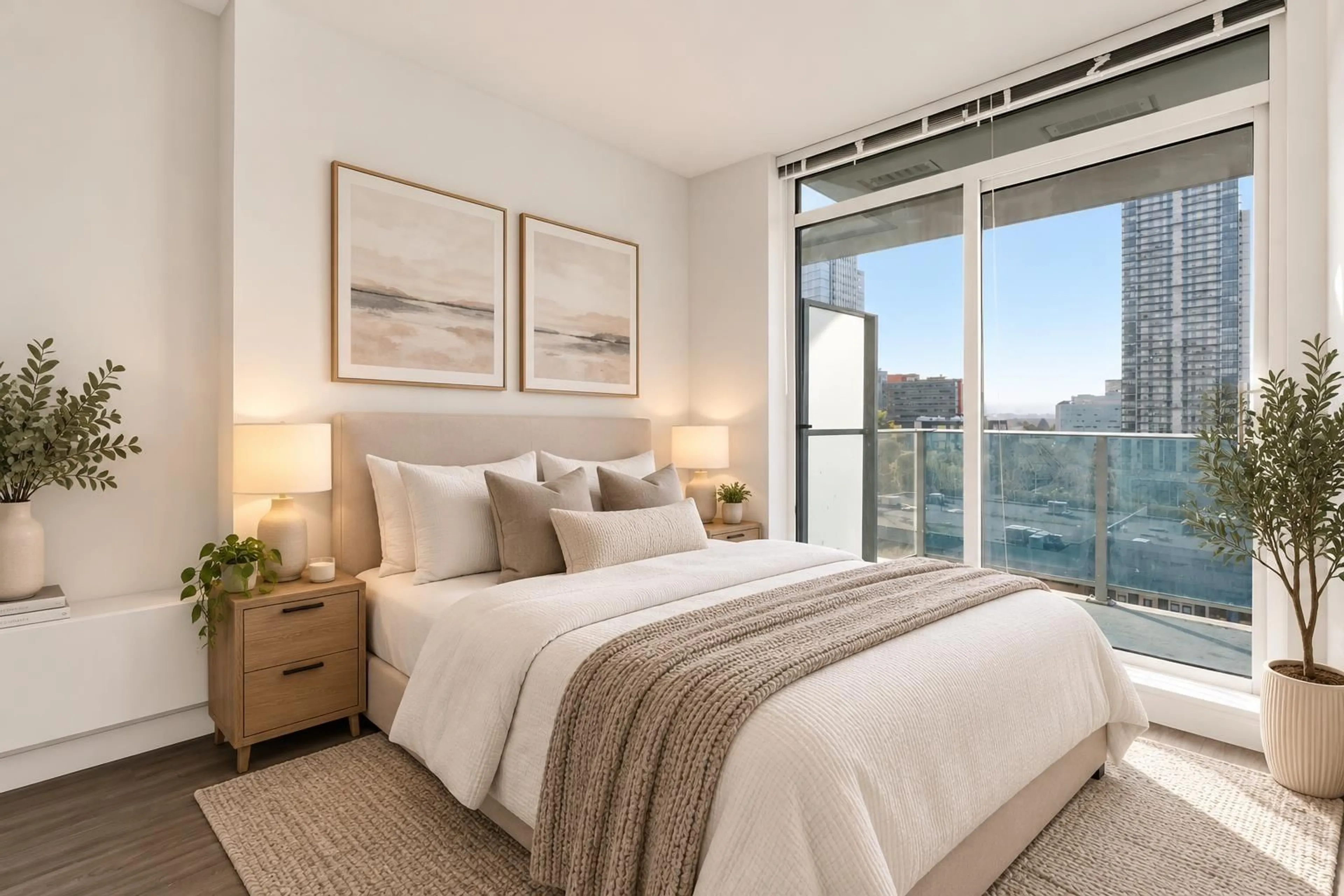 Bedroom with bed, unknown for 701 - 13615 FRASER HIGHWAY, Surrey British Columbia V3T0P7