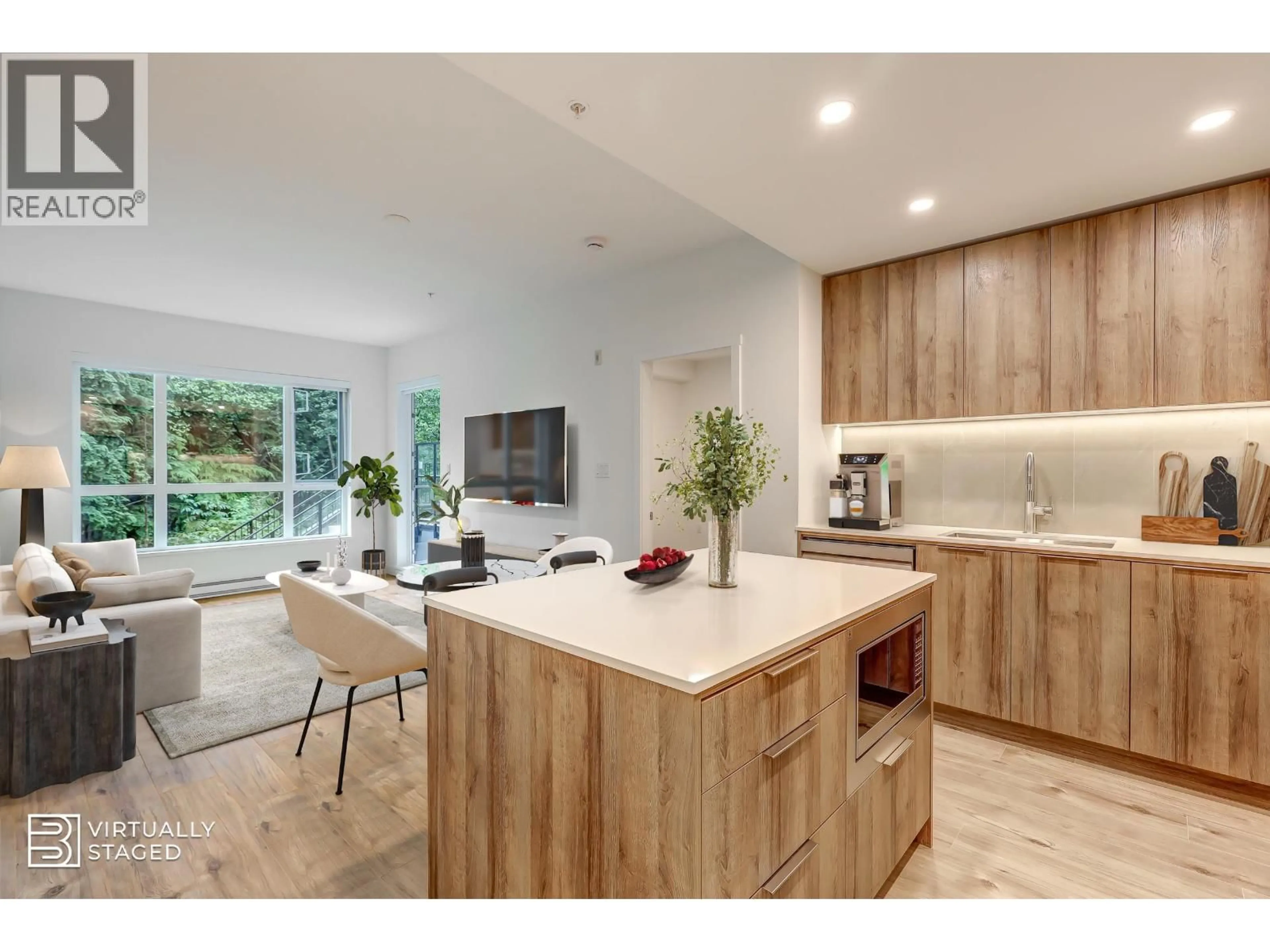 Open concept kitchen, unknown for 206 - 3594 MALSUM DRIVE, North Vancouver British Columbia V7G0B5