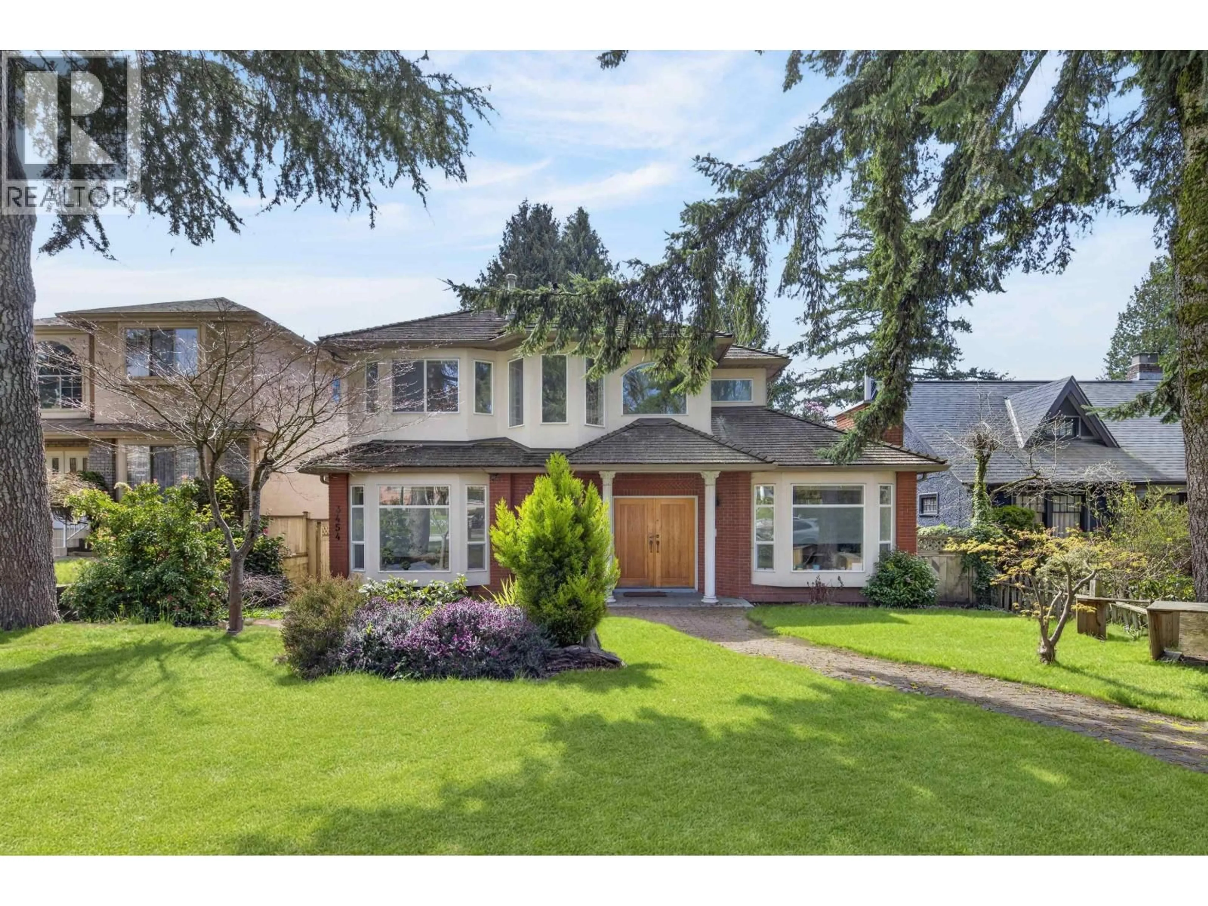 Home with brick exterior material, street for 3456 36TH AVENUE, Vancouver British Columbia V6N2R9