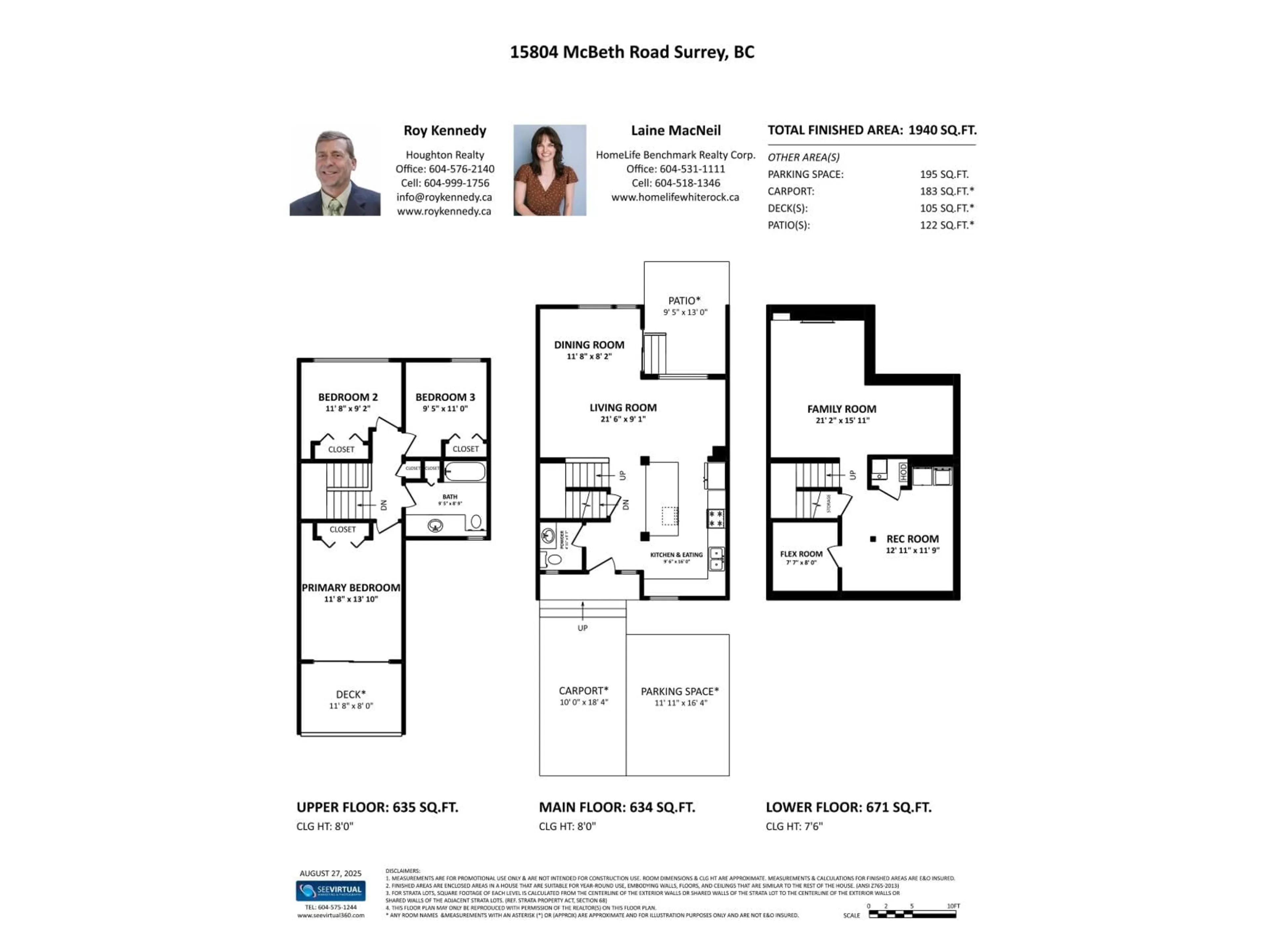 Floor plan for 15804 MCBETH ROAD, Surrey British Columbia V4A5X3