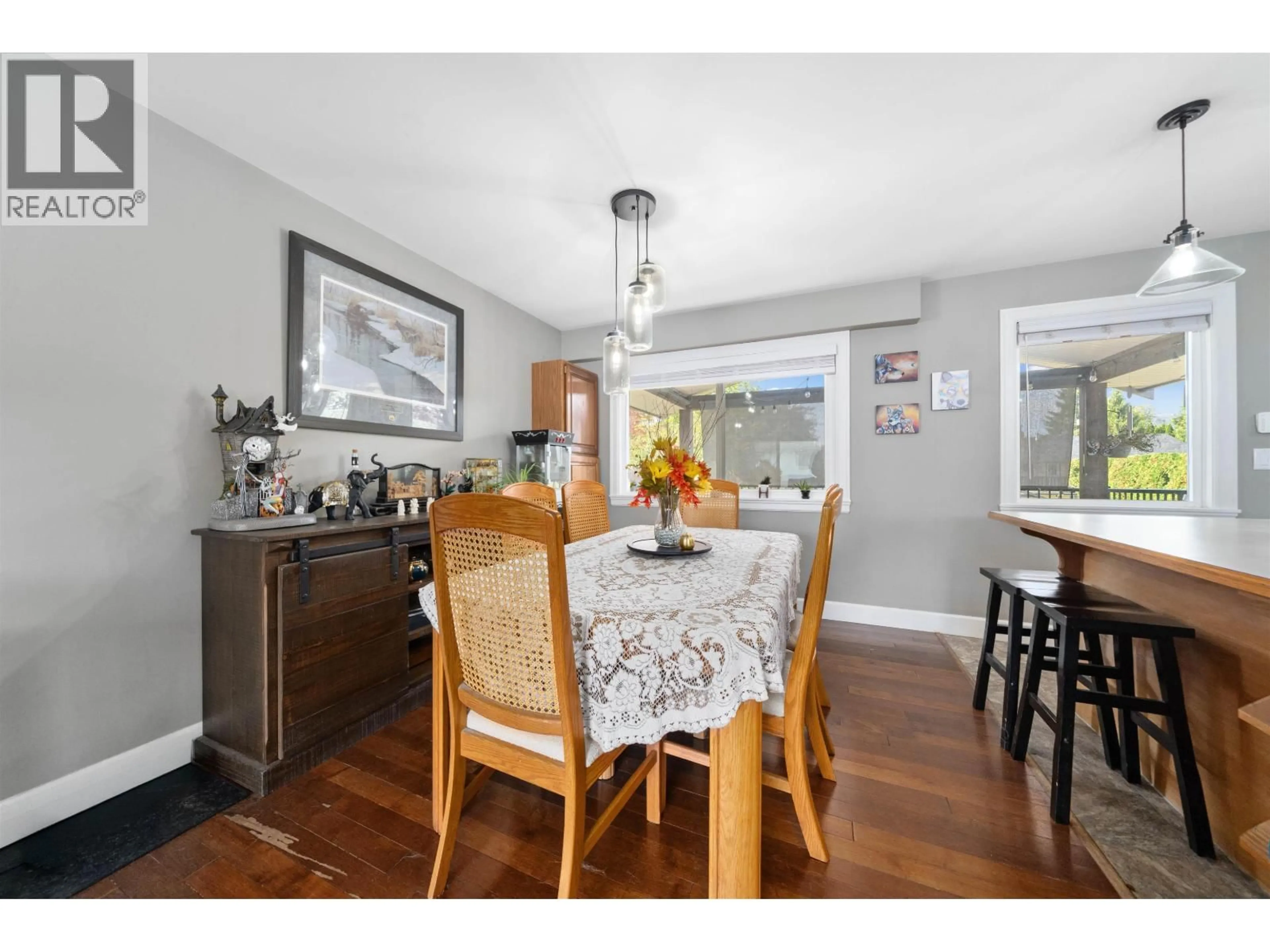 Dining room, wood/laminate floor for 12347 GREENWELL STREET, Maple Ridge British Columbia V2X7J1