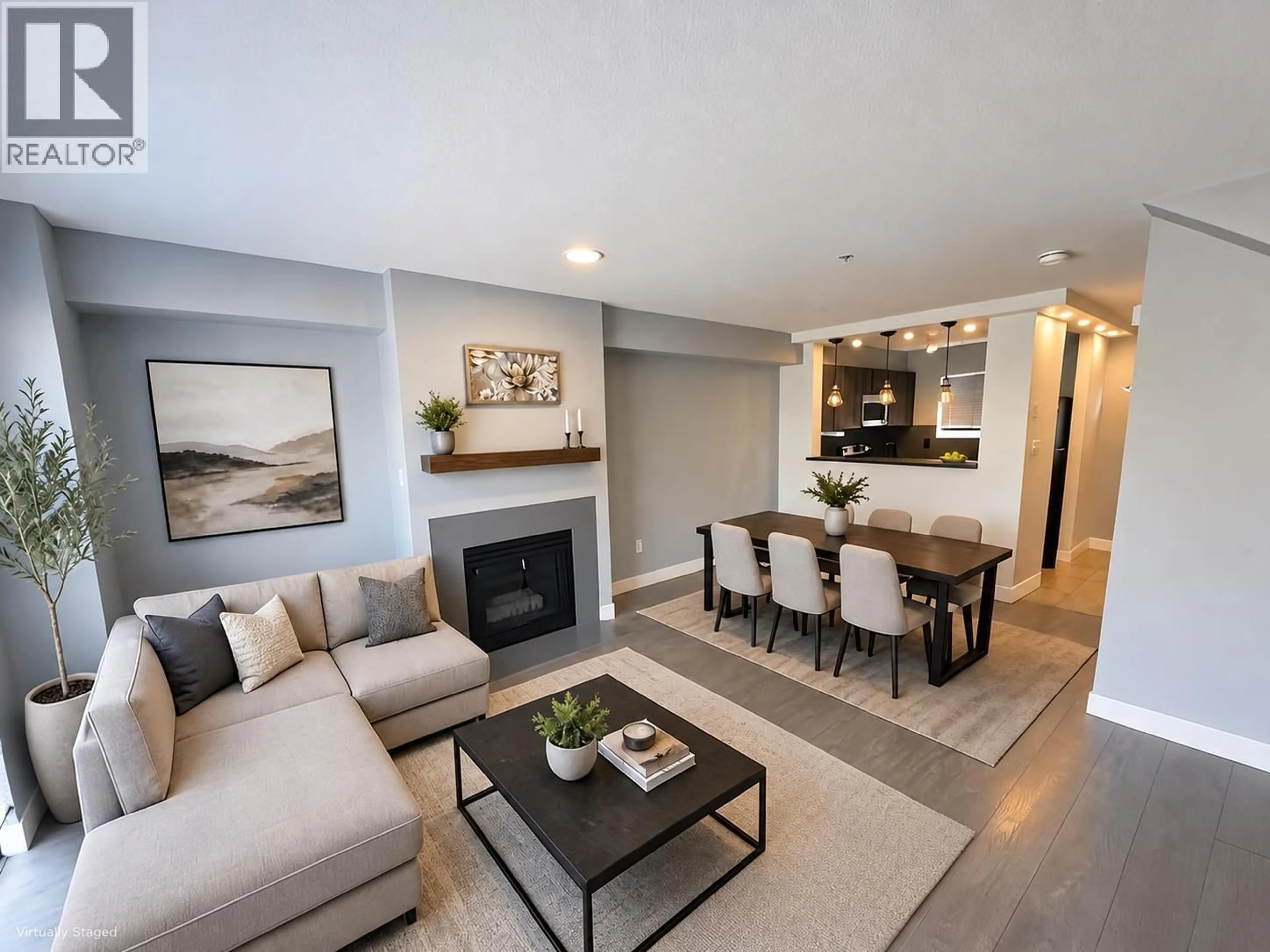 Living room with furniture, unknown for 204 - 2211 NO. 4 ROAD, Richmond British Columbia V6X3X1