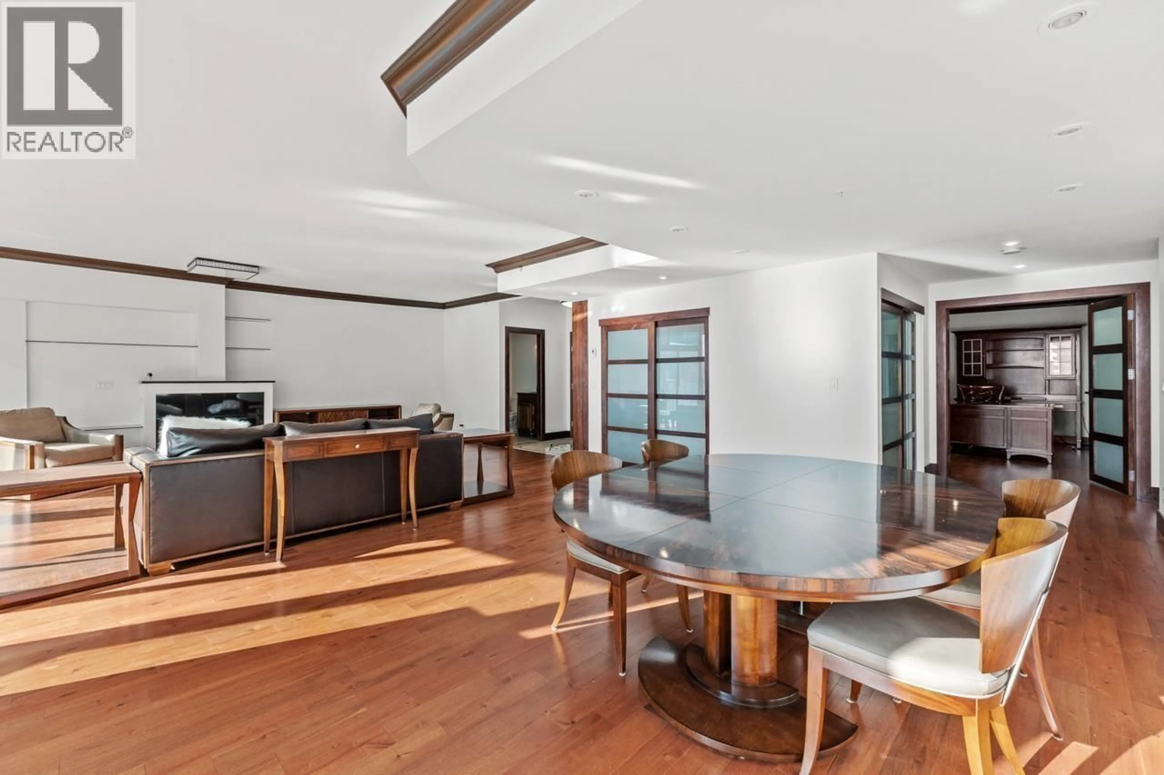 Open concept kitchen, wood/laminate floor for 2001 - 1239 GEORGIA STREET, Vancouver British Columbia V6E4R8