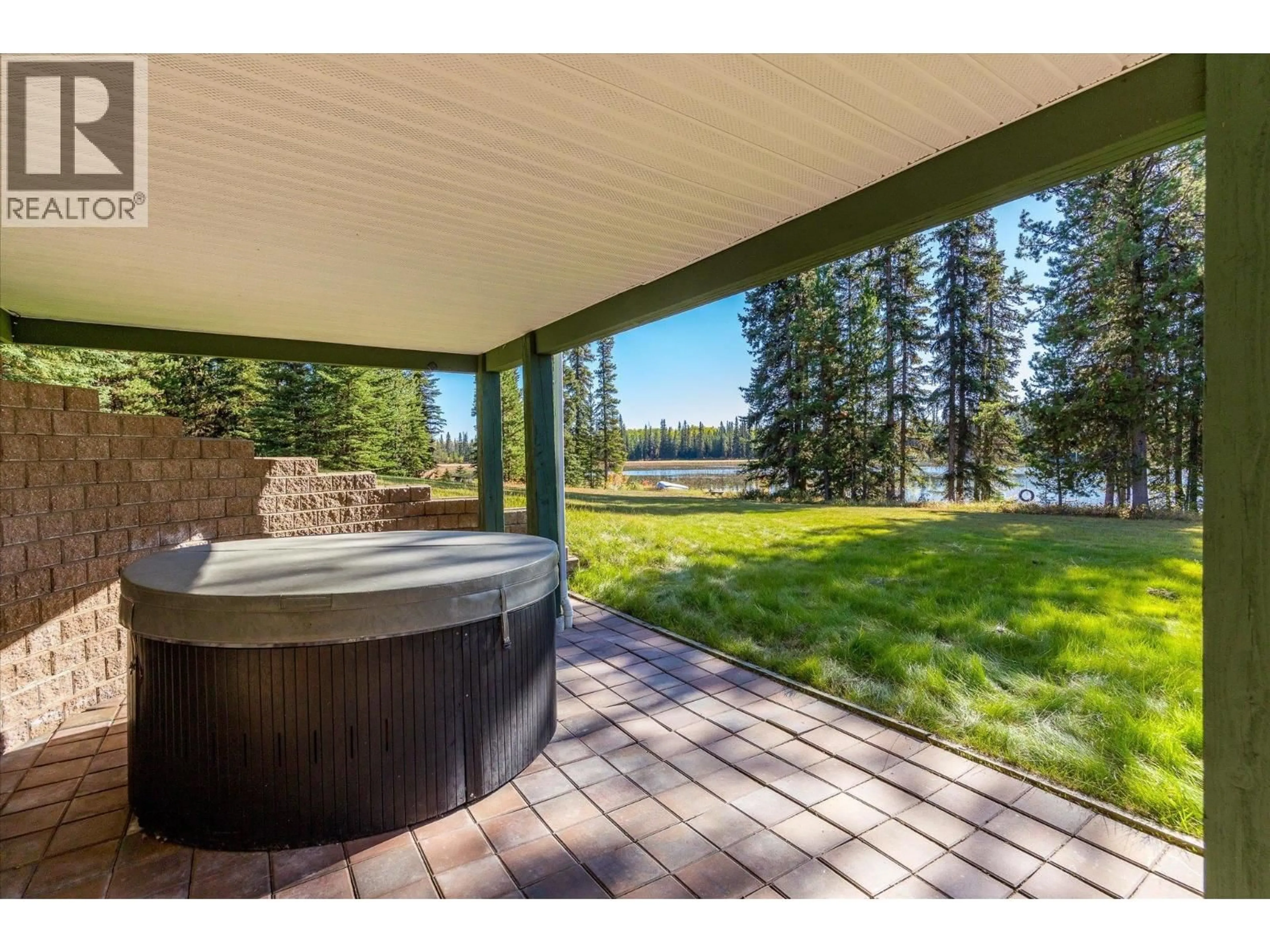 Patio, water/lake/river/ocean view for 6782 EDMUNDS LAKE ROAD, 100 Mile House British Columbia V0K2E2