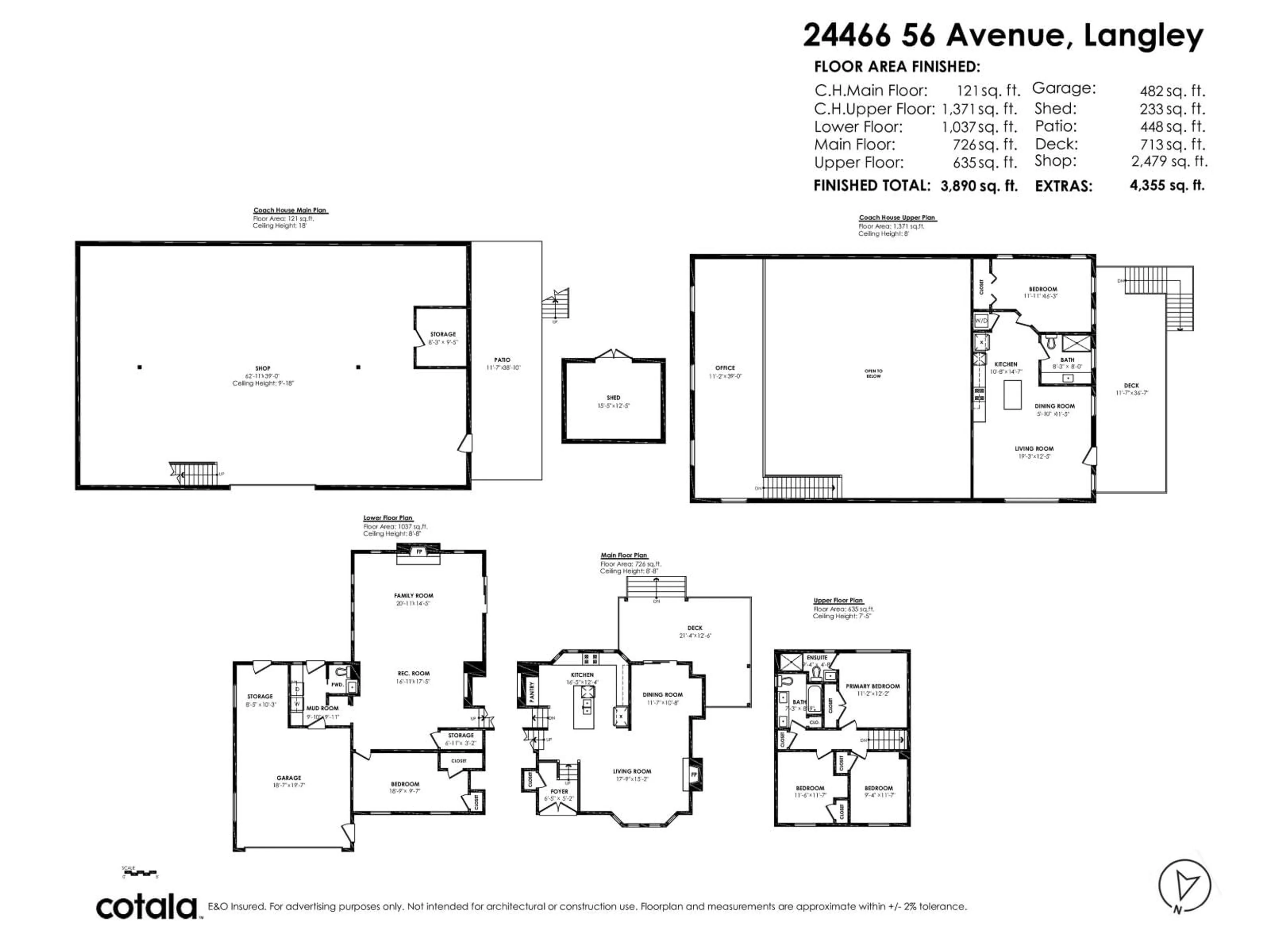 Floor plan for 24466 56 AVENUE, Langley British Columbia V2Z1E9
