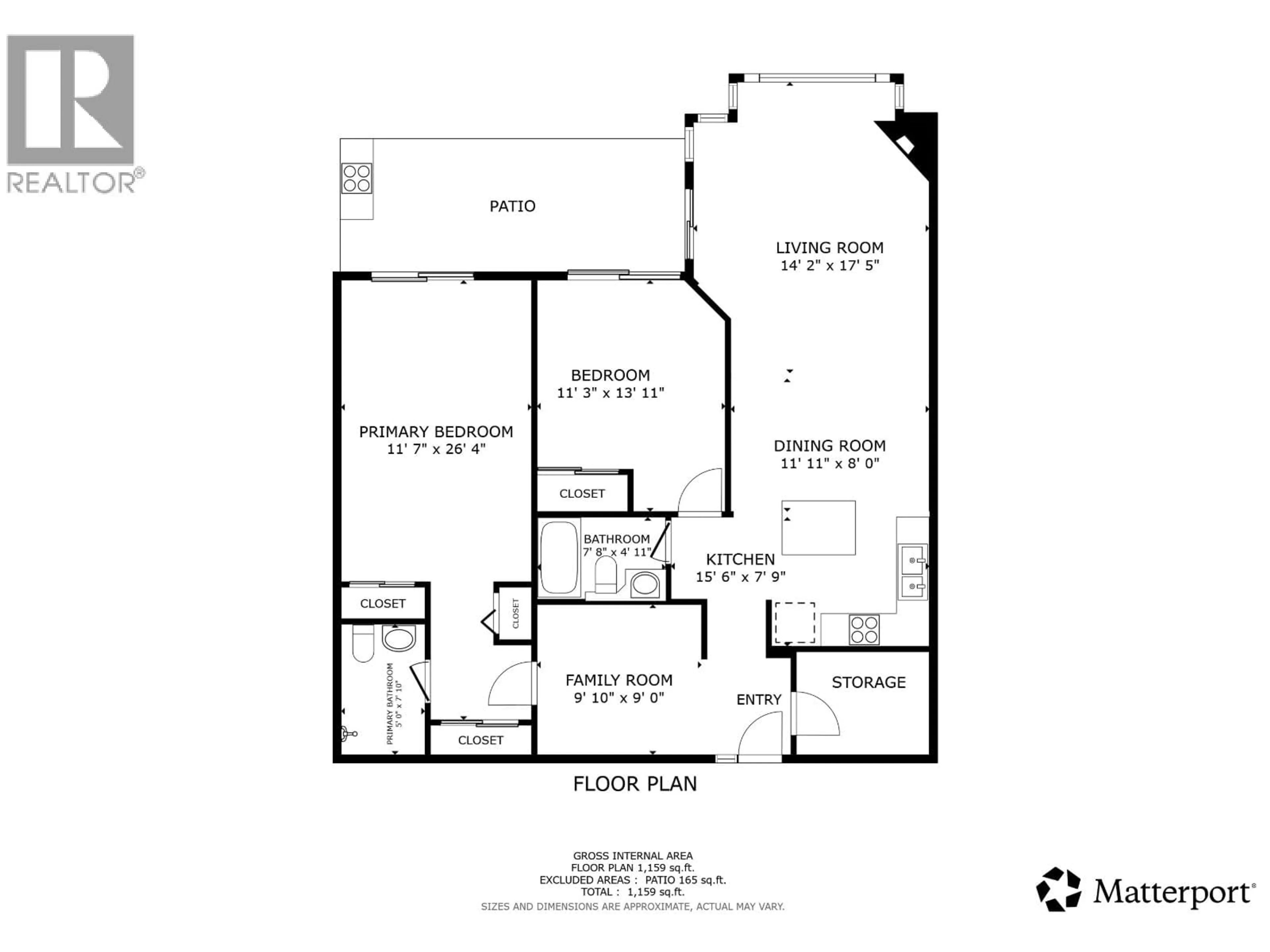 Floor plan for 206 - 3212 BLUEBERRY DRIVE, Whistler British Columbia V8E0T5