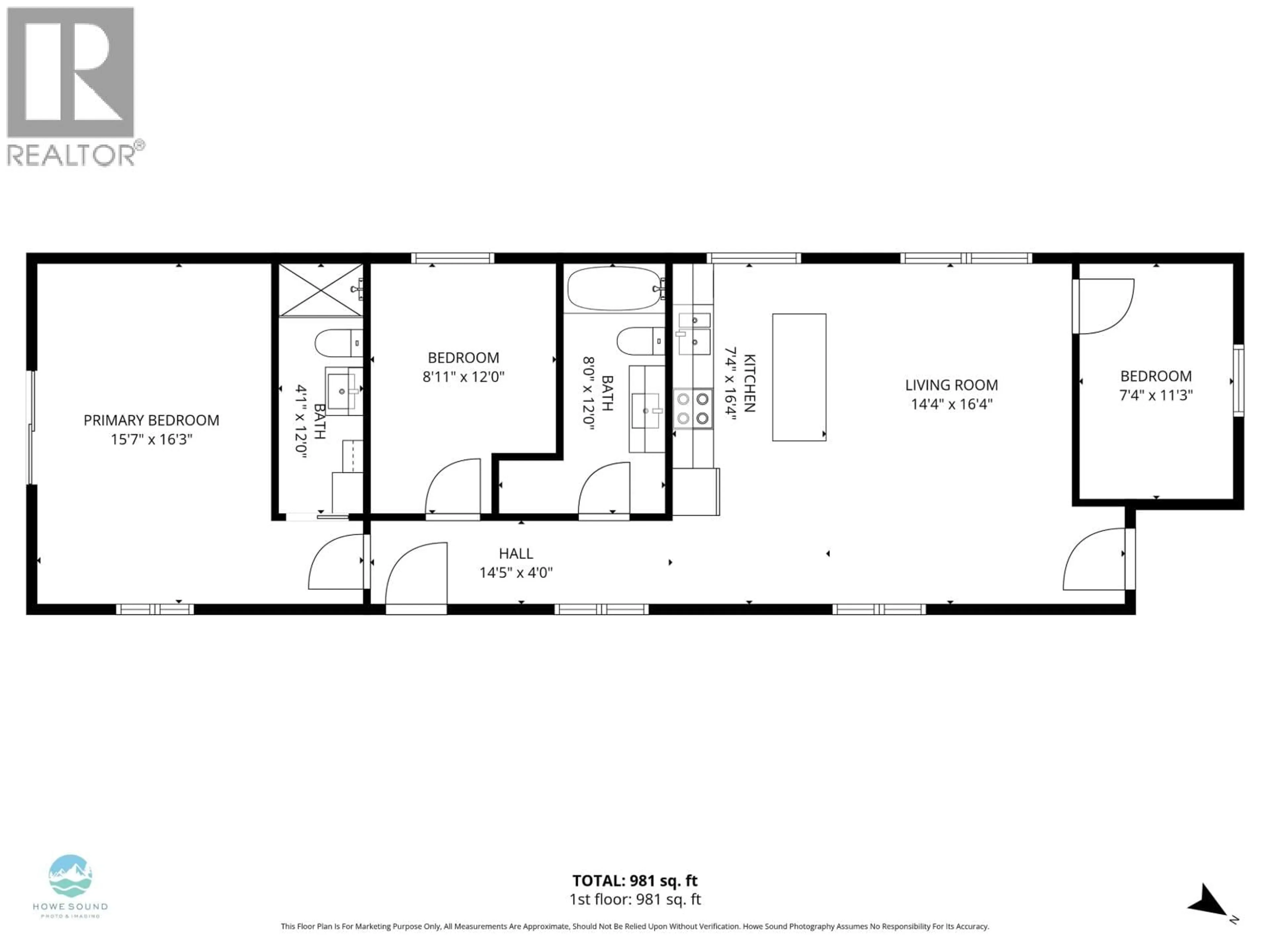 Floor plan for 3 - 39884 GOVERNMENT ROAD, Squamish British Columbia V8B0G3