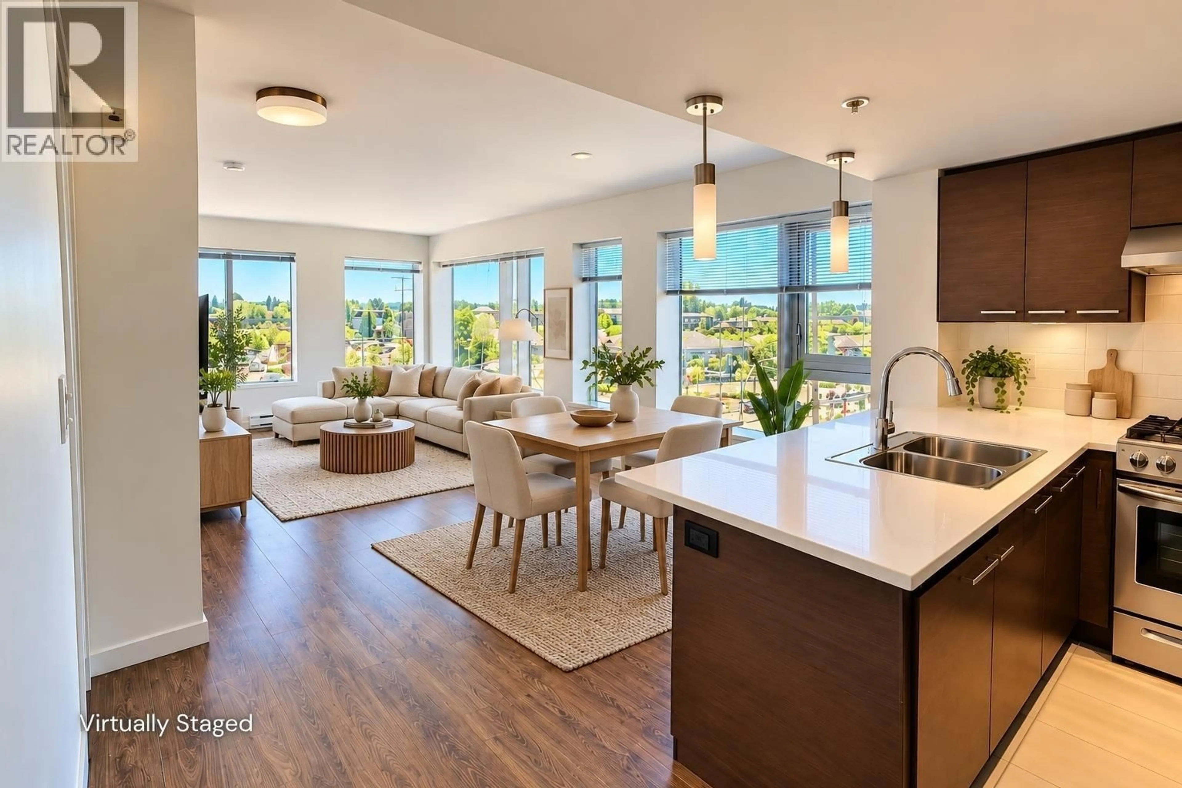 Open concept kitchen, unknown for 327 - 10880 NO. 5 ROAD, Richmond British Columbia V6W0B3