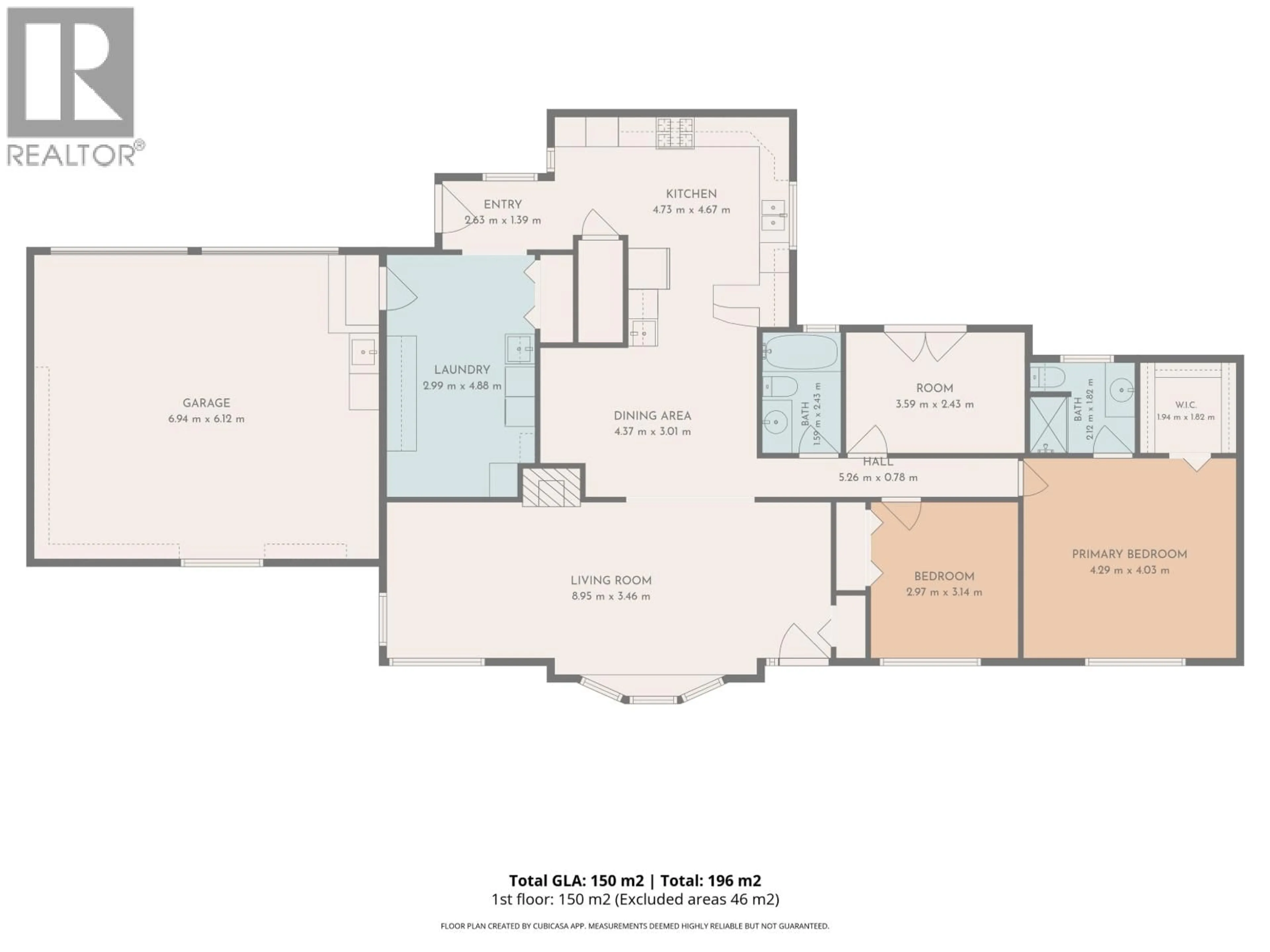 Floor plan for 121 SEVENTH AVENUE, Williams Lake British Columbia V2G1L3