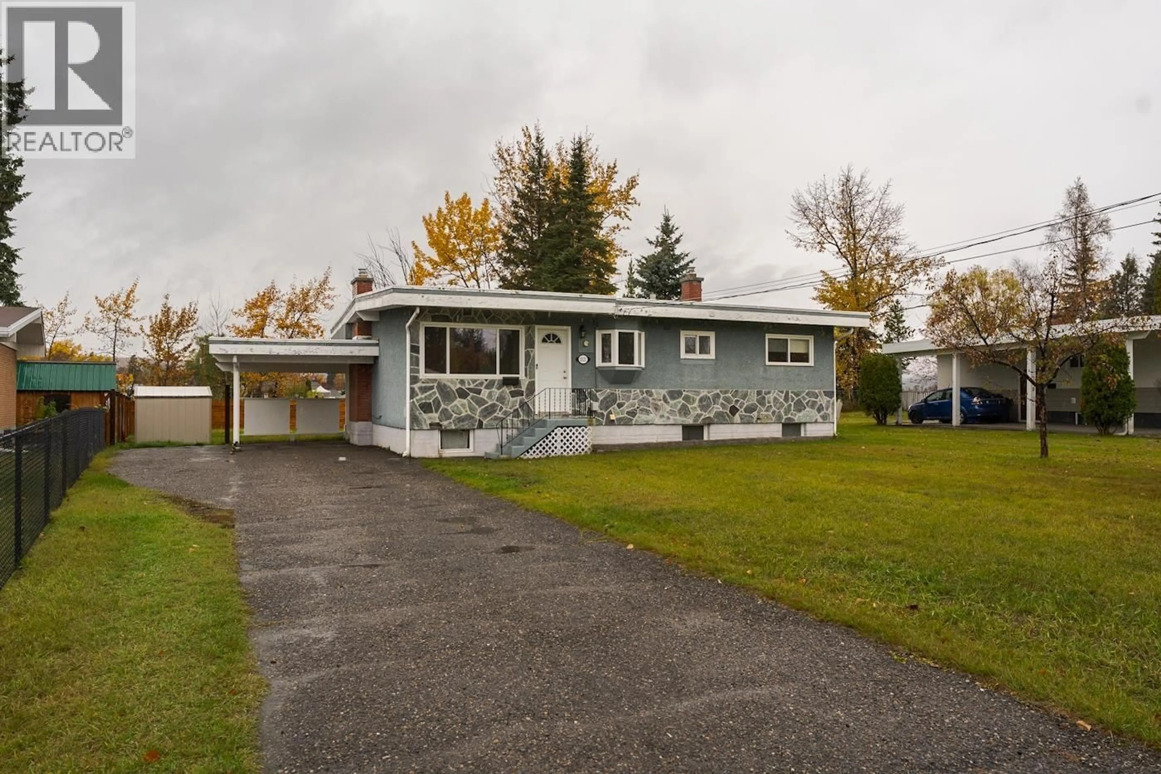 Home with vinyl exterior material, street for 3121 NECHAKO DRIVE, Prince George British Columbia V2M3B2