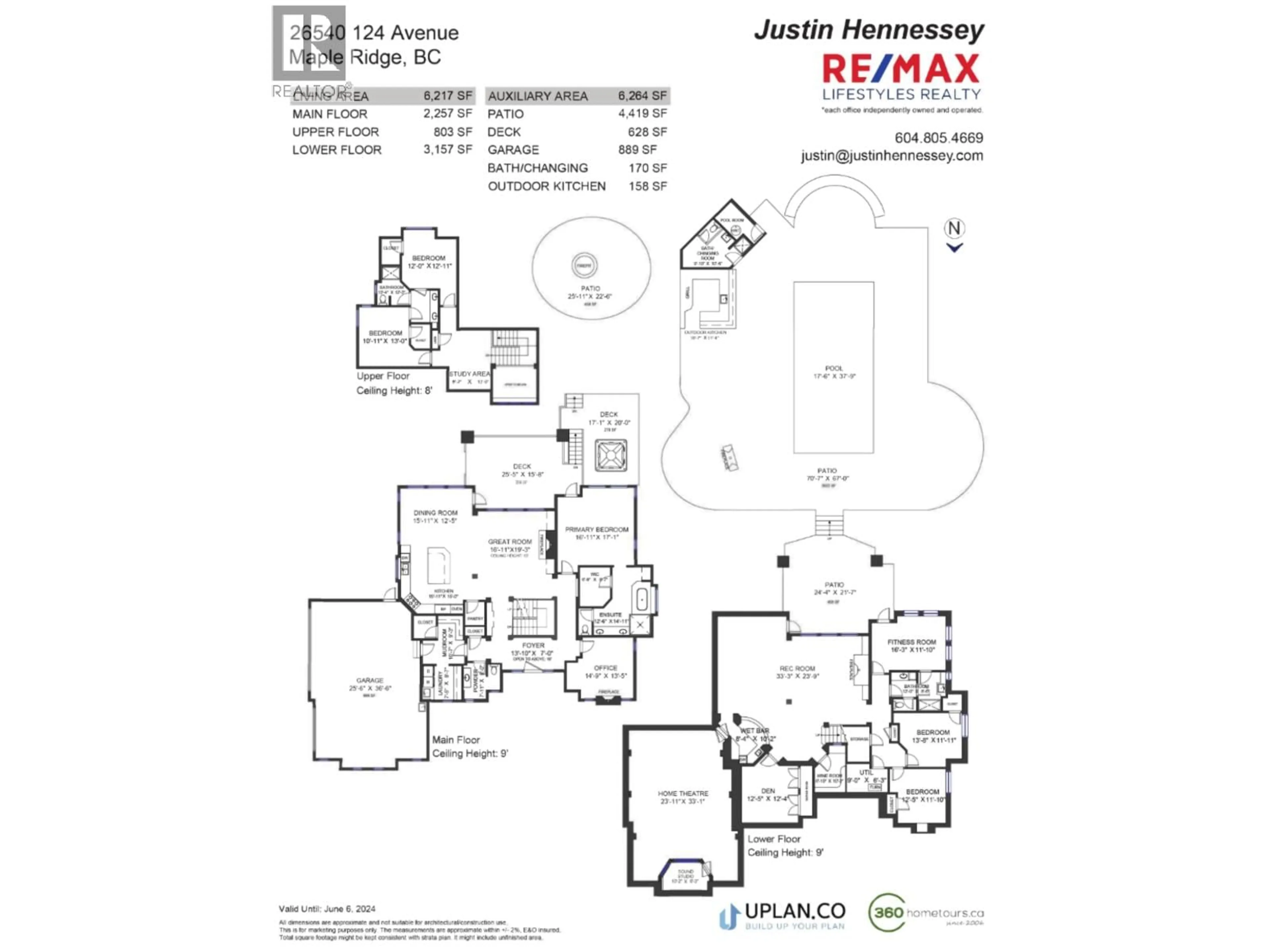 Floor plan for 26540 124 AVENUE, Maple Ridge British Columbia V2W0E2