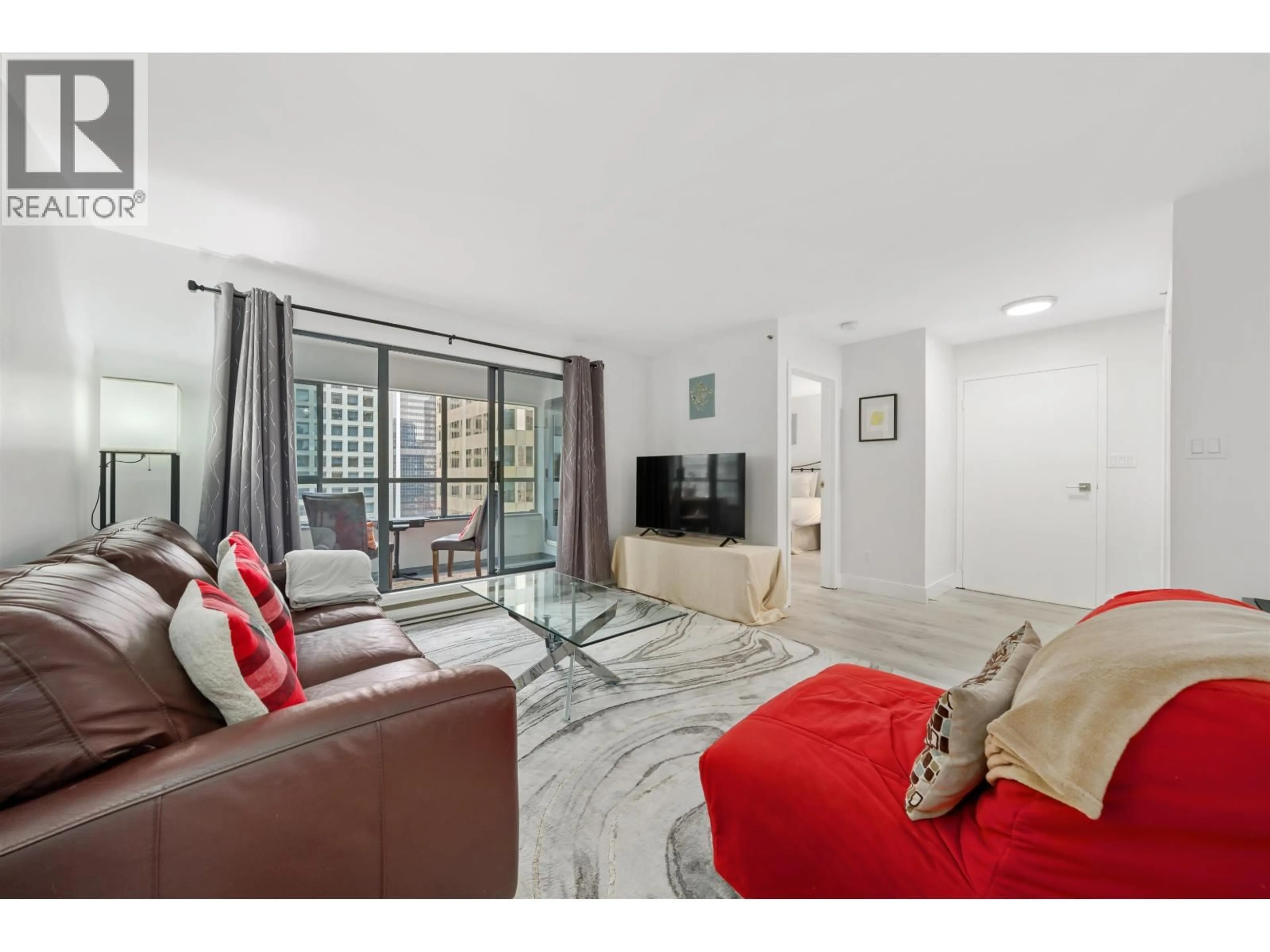 Living room with furniture, unknown for 1403 - 1060 ALBERNI STREET, Vancouver British Columbia V6E4K2