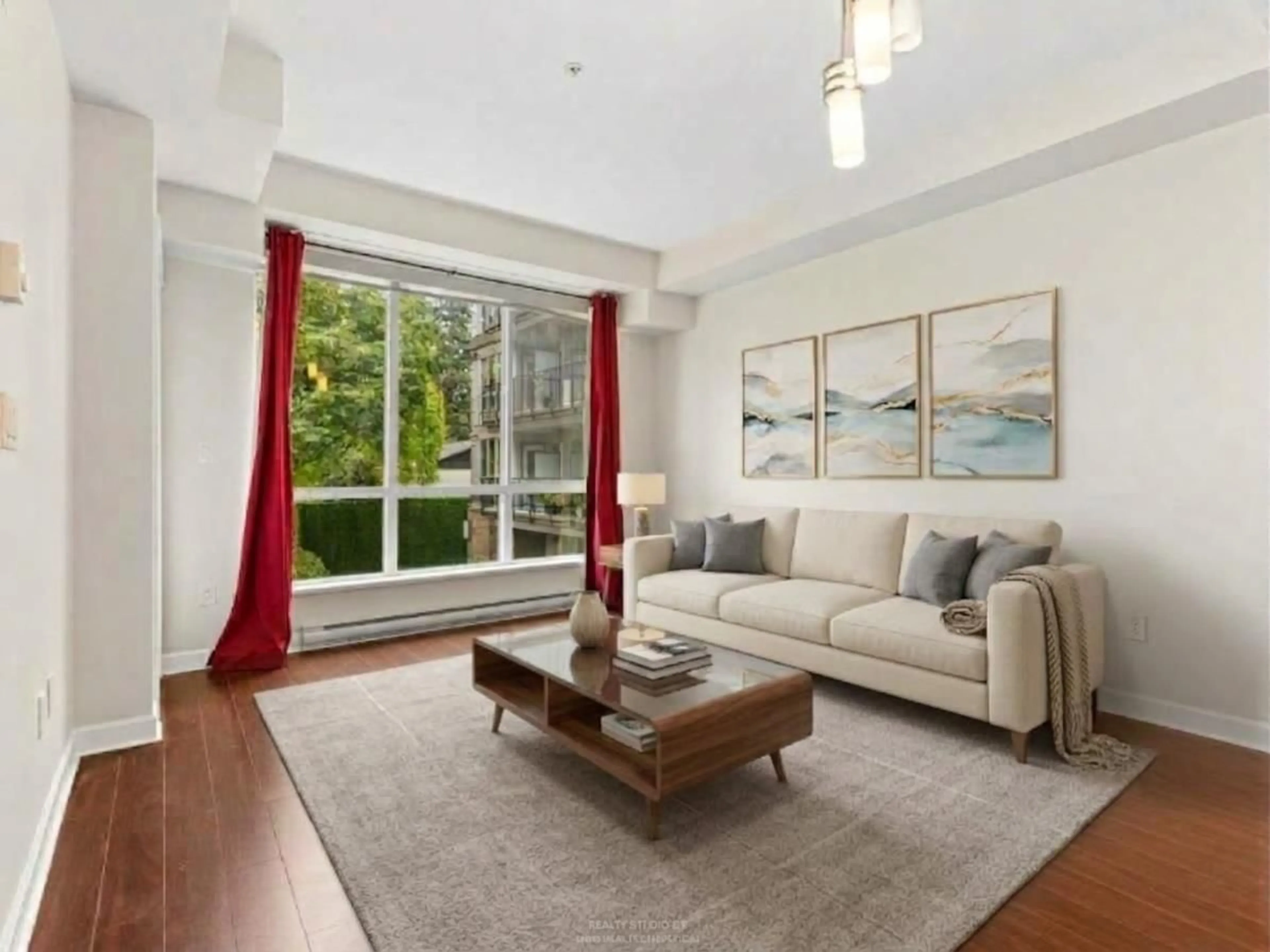 Living room with furniture, unknown for 223 - 12039 64 AVENUE, Surrey British Columbia V3W0R7