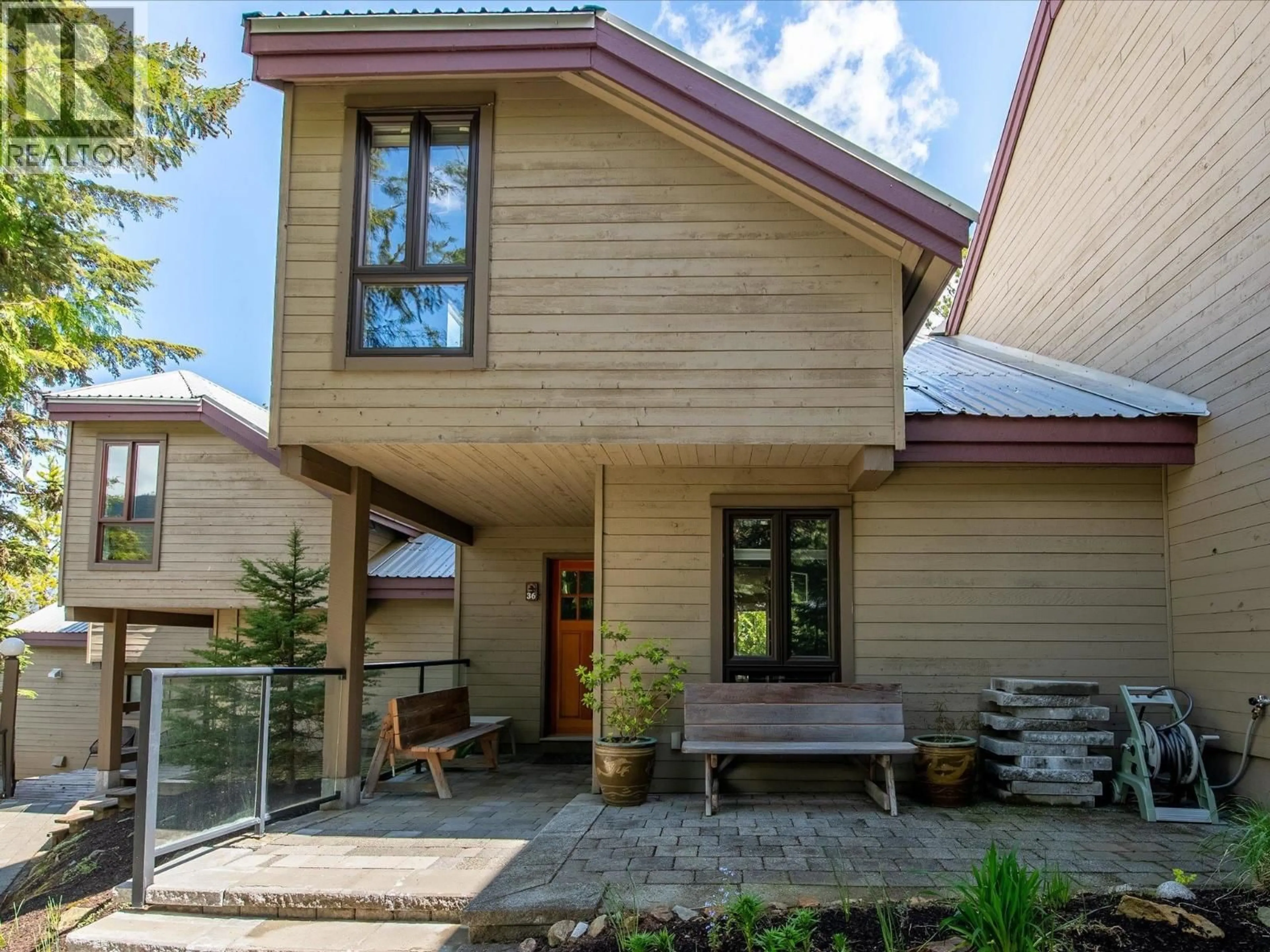 Home with brick exterior material, street for 36 - 6125 EAGLE DRIVE, Whistler British Columbia V8E0W3