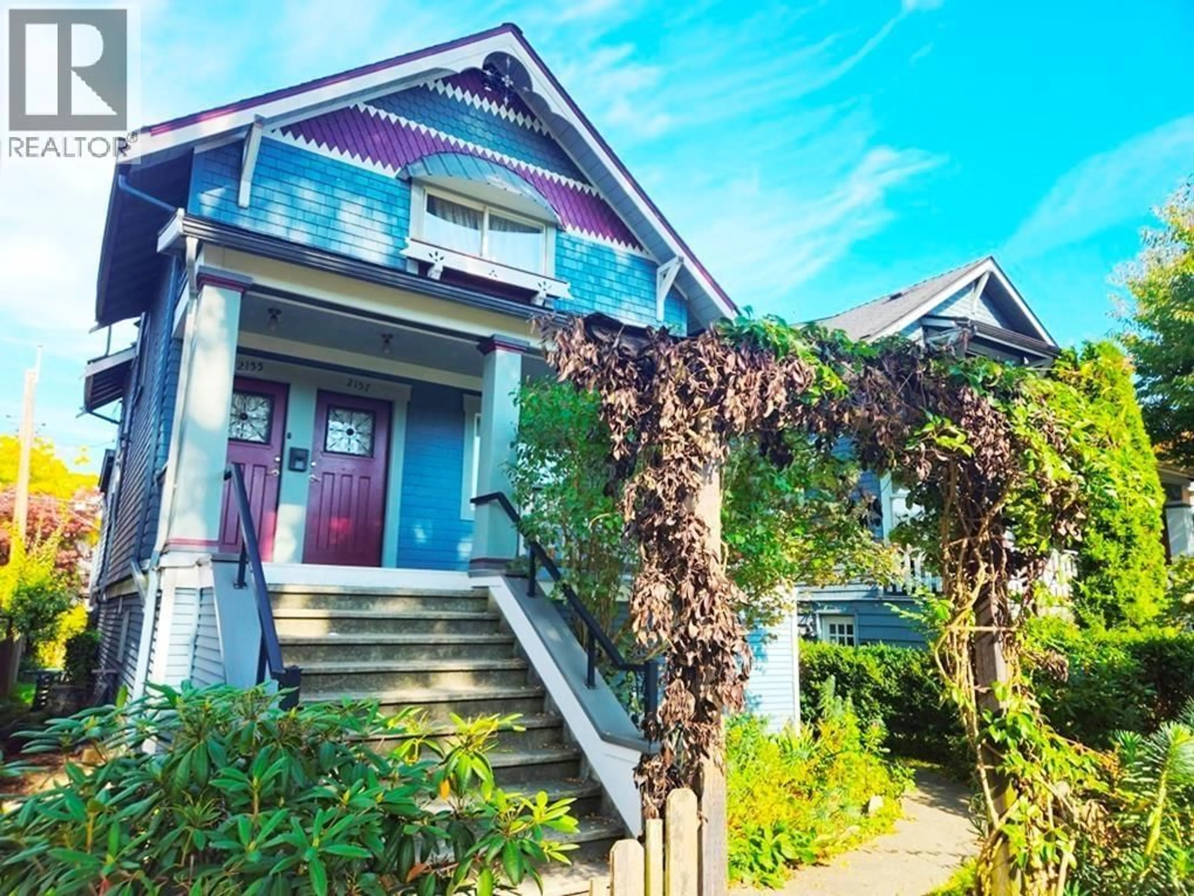 Home with vinyl exterior material, street for 2155 GRAVELEY STREET, Vancouver British Columbia V5L3B8
