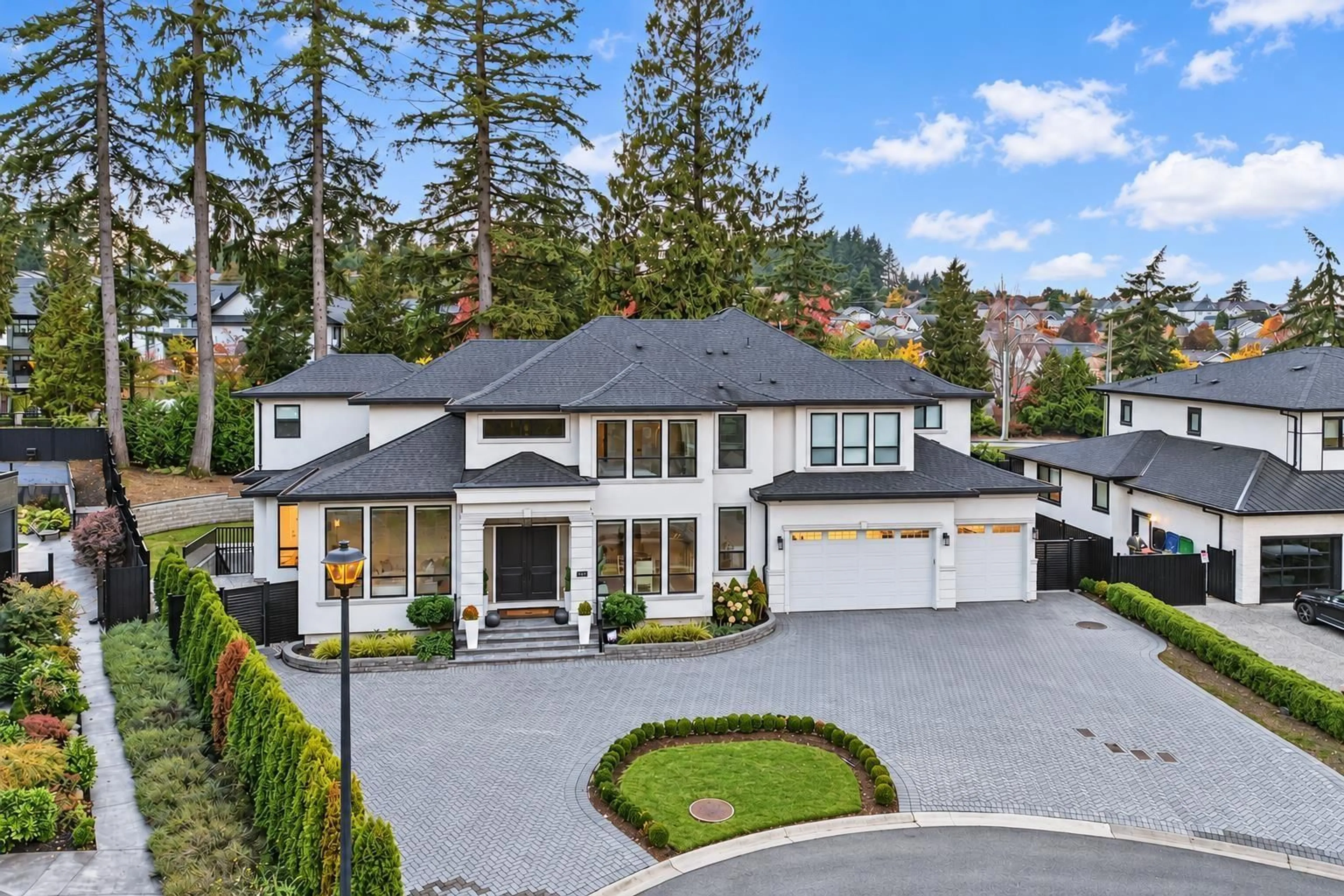 Home with vinyl exterior material, mountain view for 6135 152A STREET, Surrey British Columbia V3S1E7