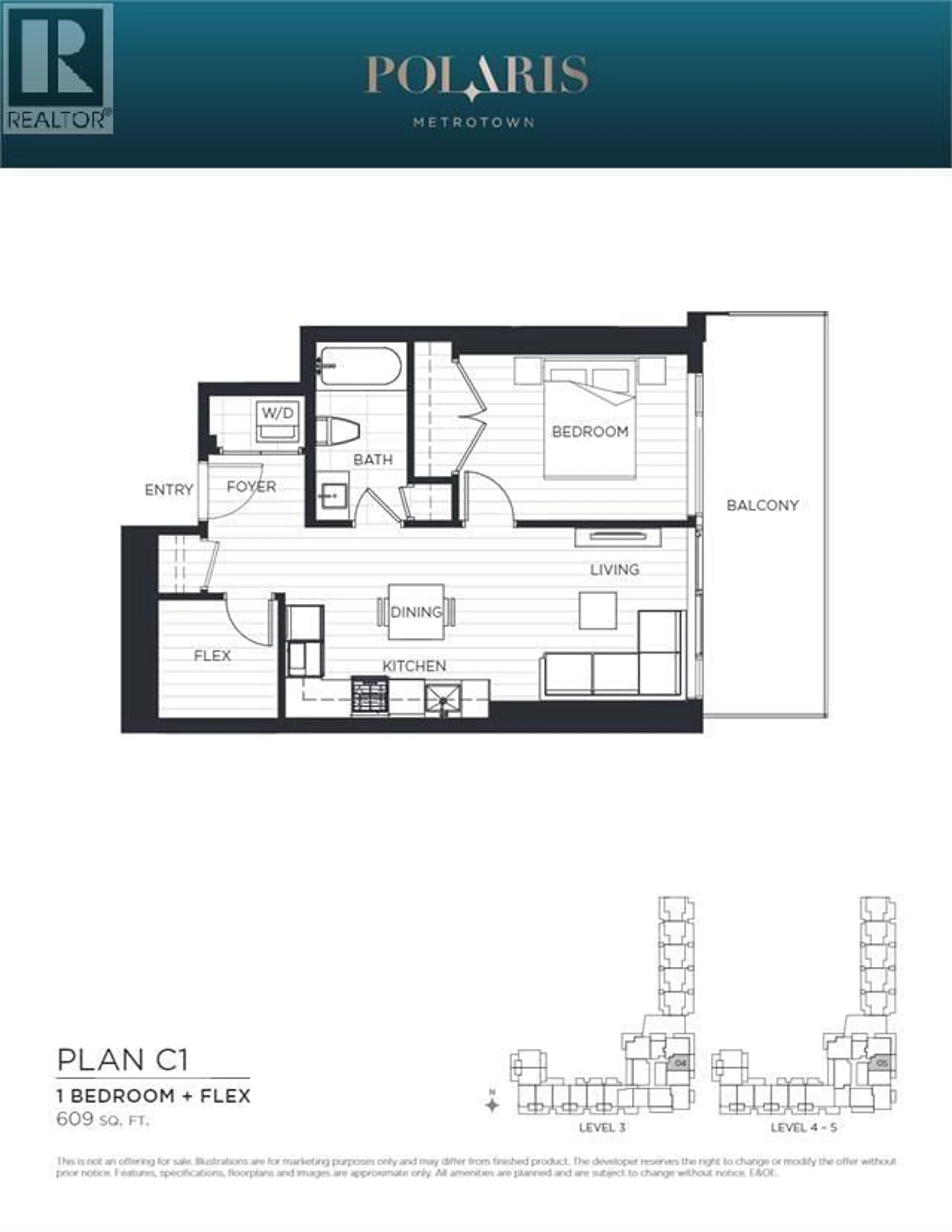 Floor plan for 2905 - 6699 DUNBLANE AVENUE, Burnaby British Columbia V5H0J8