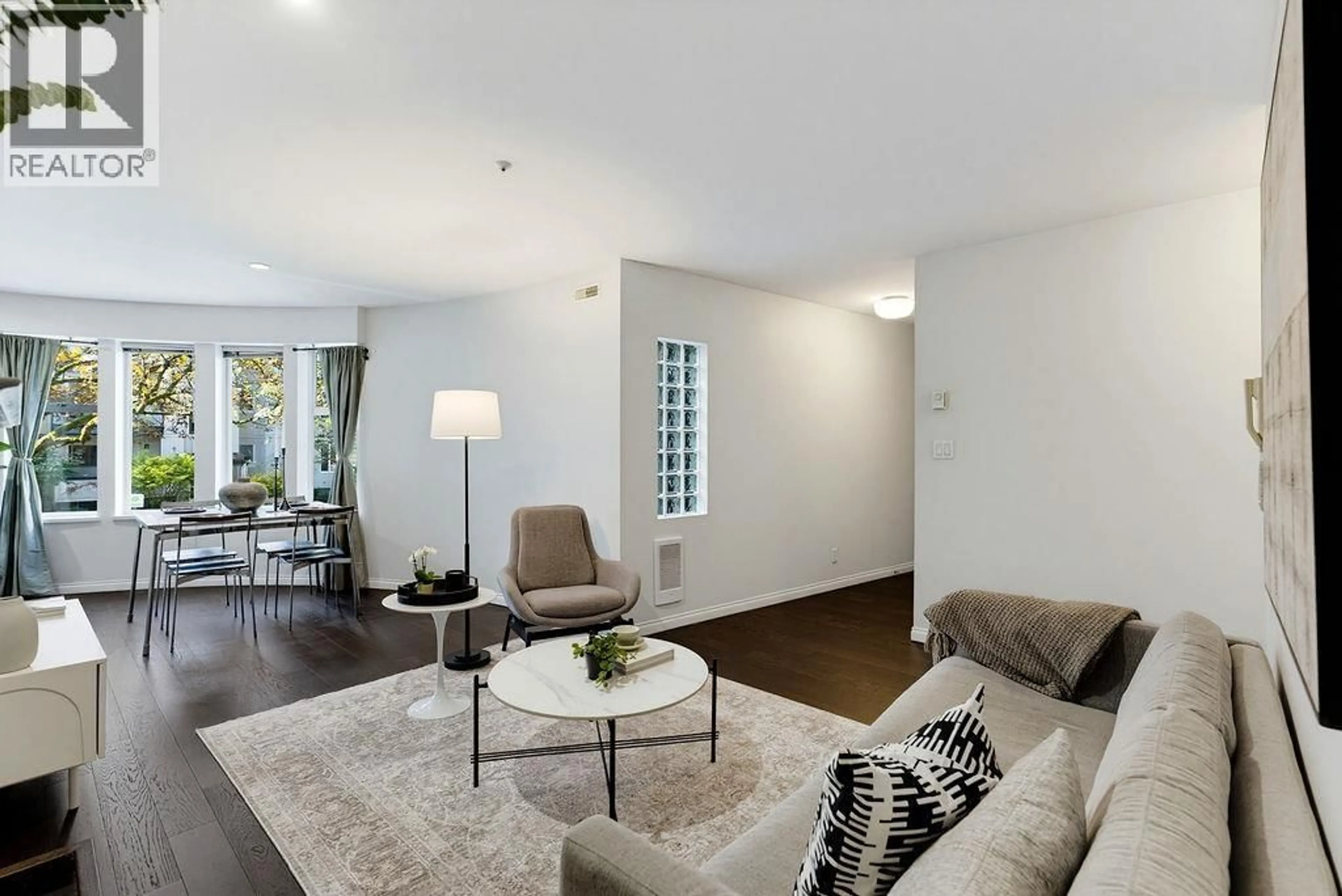 Living room with furniture, unknown for 202 - 1050 NICOLA STREET, Vancouver British Columbia V6G2C9