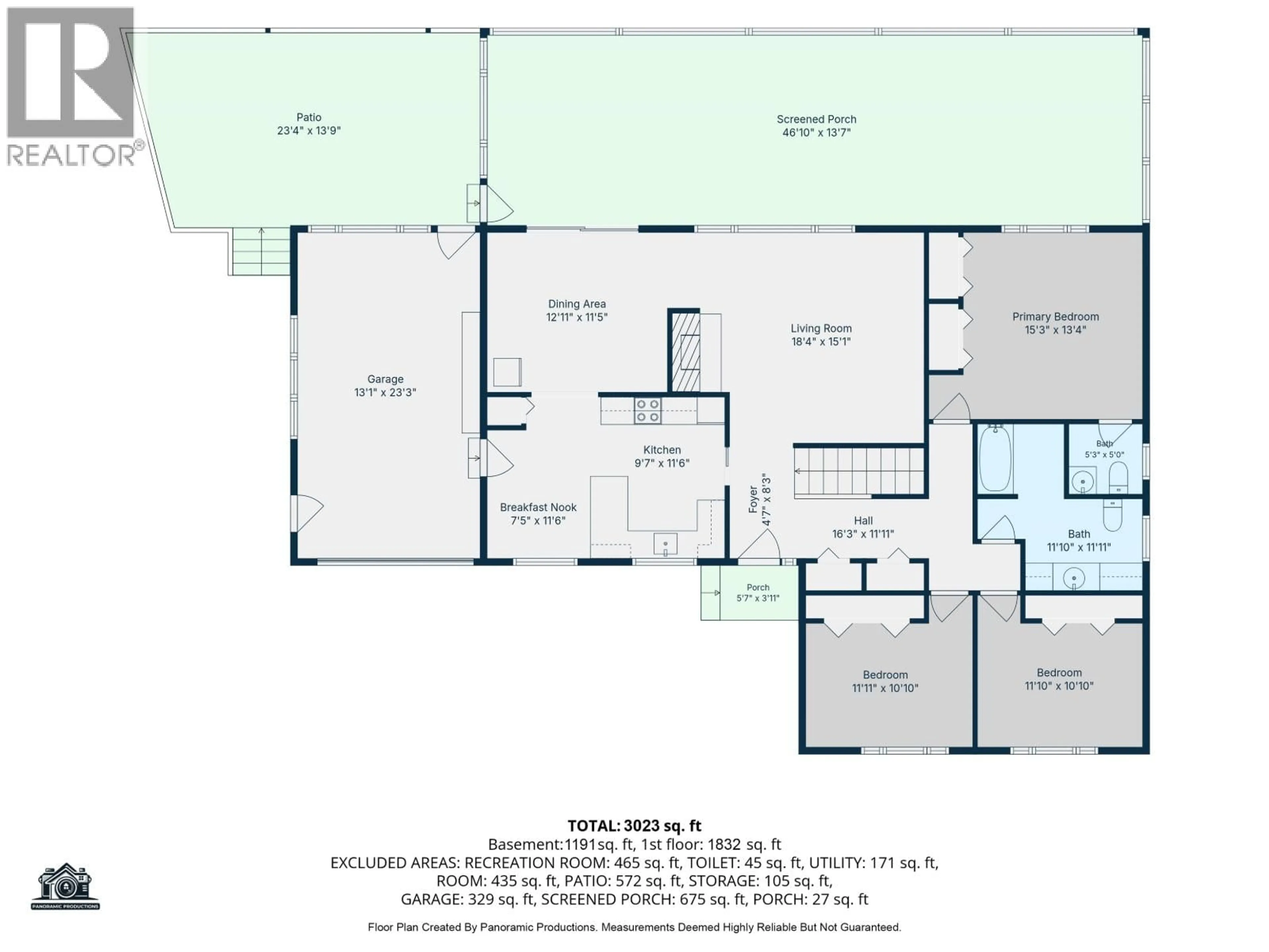 Floor plan for 319 CLEARVIEW CRESCENT, Williams Lake British Columbia V2G2H4