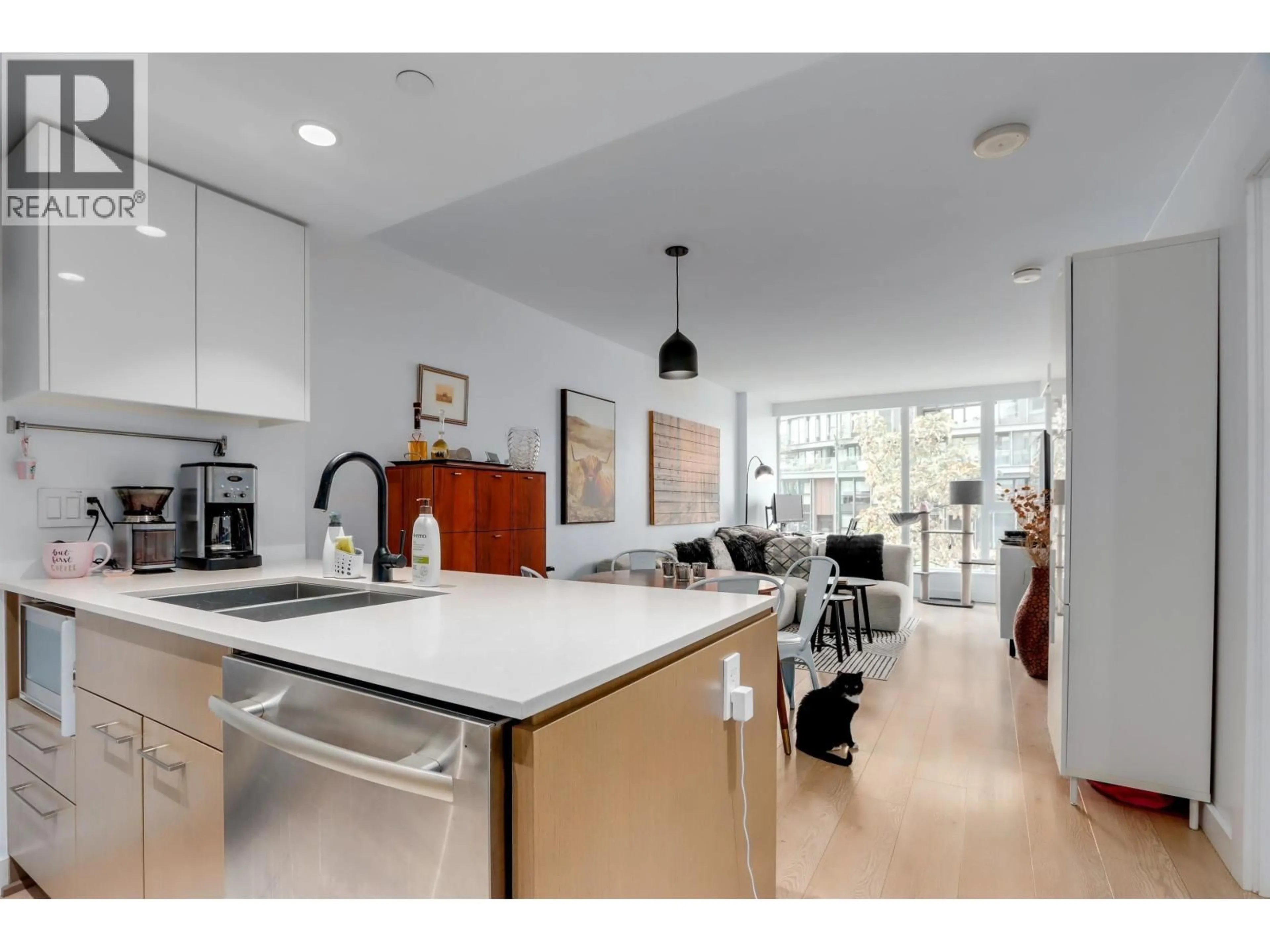 Open concept kitchen, unknown for 207 - 1618 QUEBEC STREET, Vancouver British Columbia V6A0C5