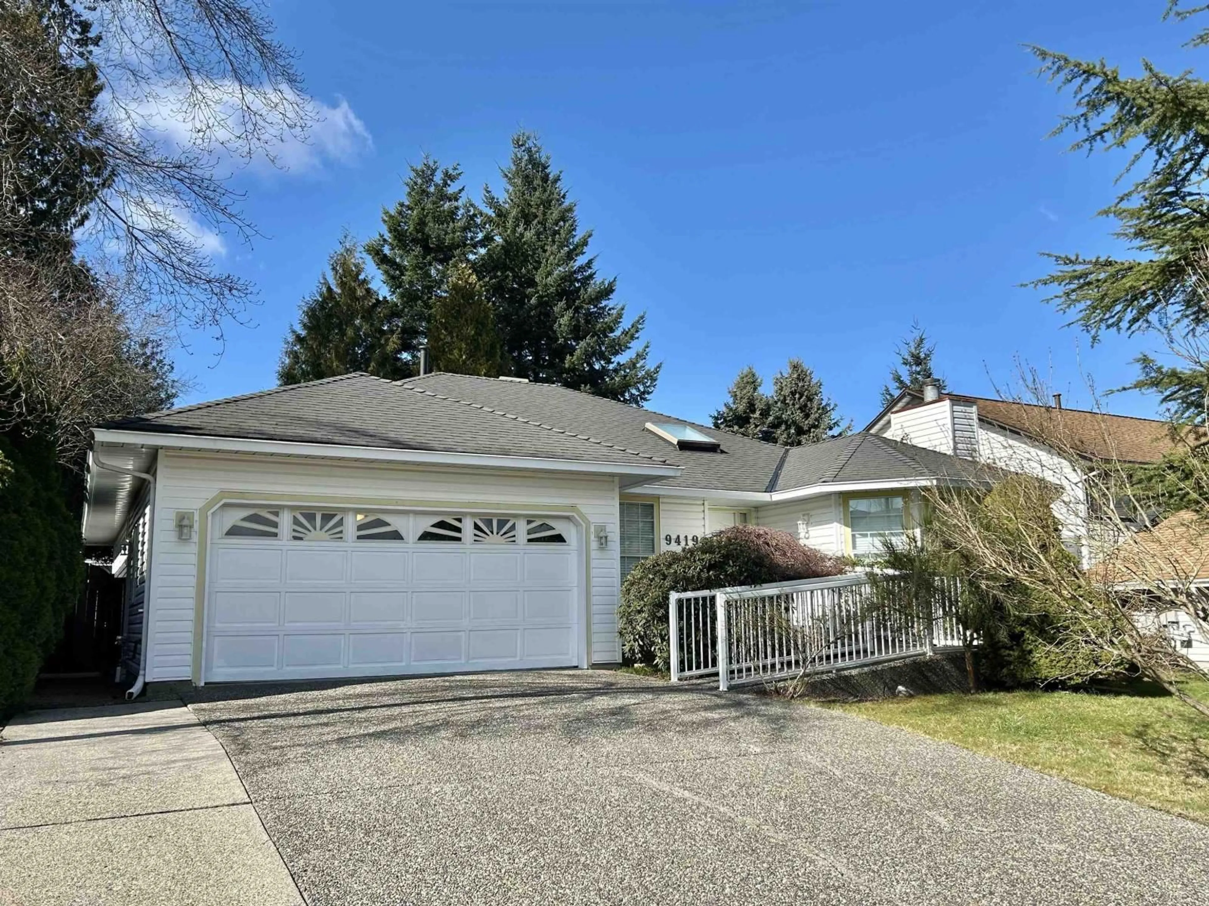 Home with vinyl exterior material, street for 9419 159 STREET, Surrey British Columbia V4N3B9
