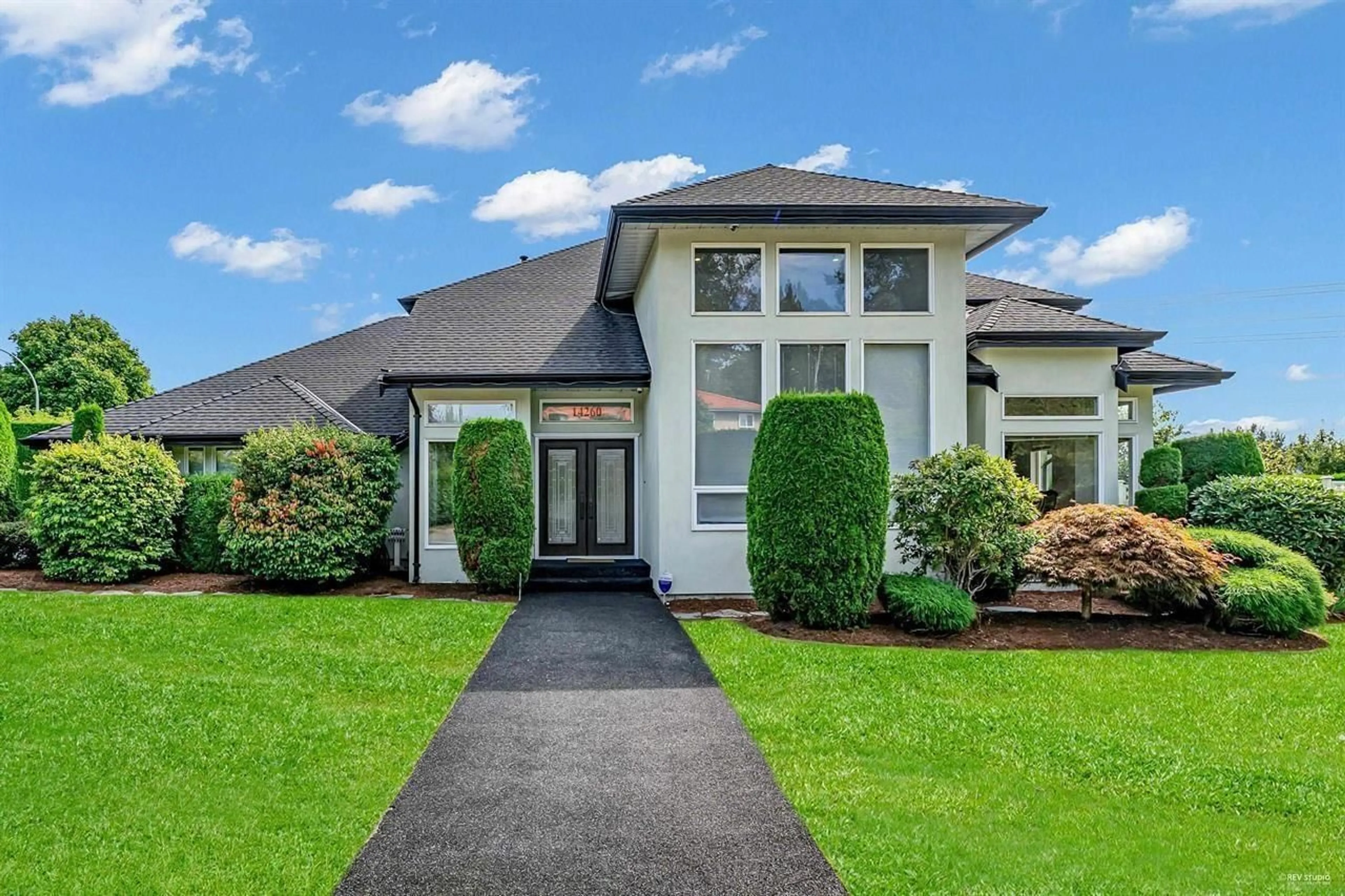 Home with vinyl exterior material, street for 14260 82A AVENUE, Surrey British Columbia V3W0V6