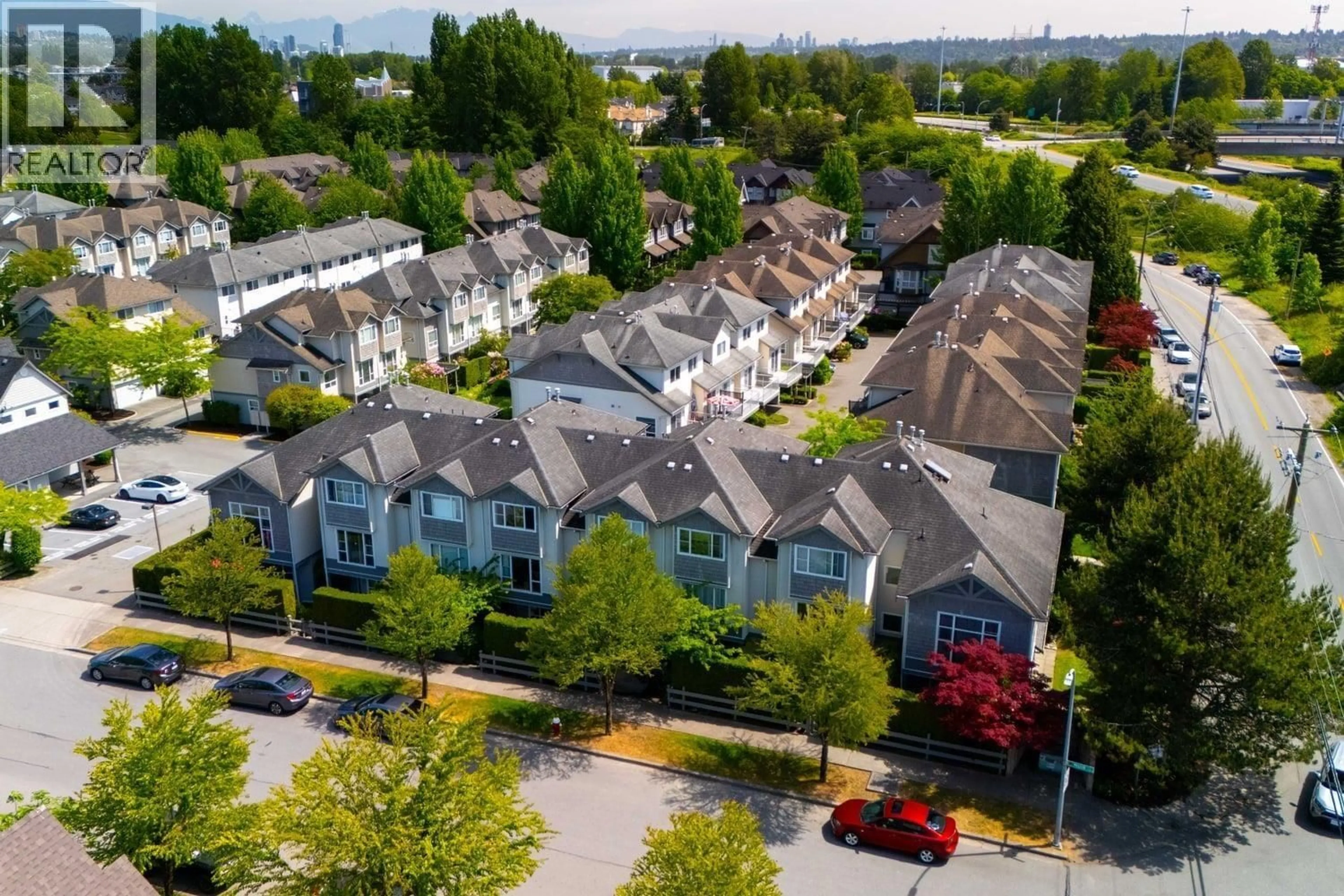 A pic from outside/outdoor area/front of a property/back of a property/a pic from drone, city buildings view from balcony for 33 - 5900 MUIR DRIVE, Richmond British Columbia V6V2Y8