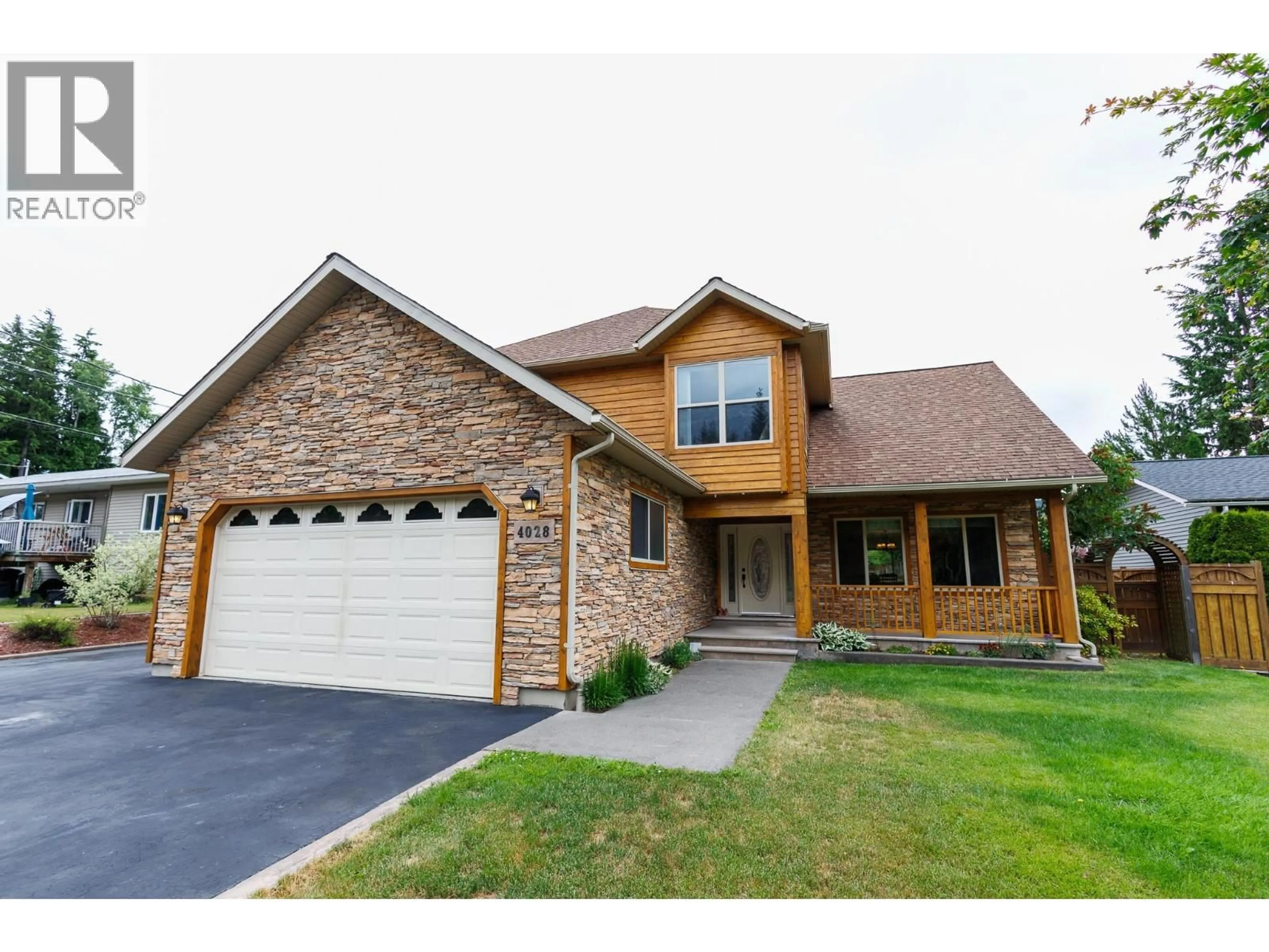 Home with brick exterior material, street for 4028 MUNROE STREET, Terrace British Columbia V8G3C5