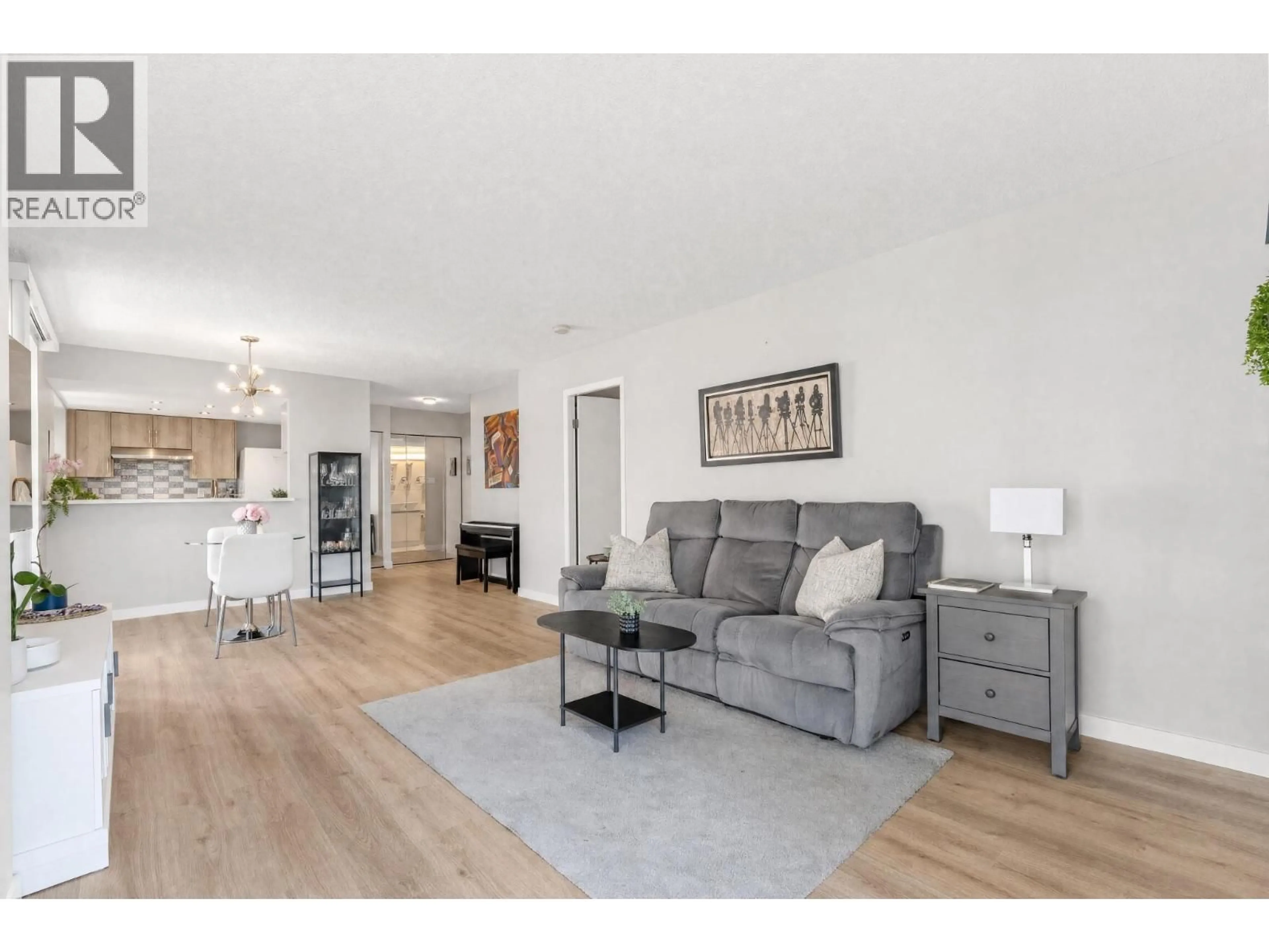 Living room with furniture, wood/laminate floor for B901 - 1331 HOMER STREET, Vancouver British Columbia V6B5M5